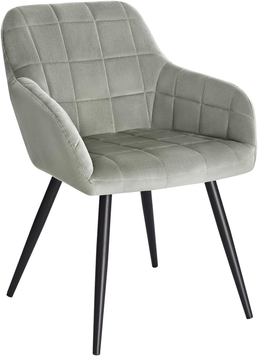 Woltu Esszimmerstuhl (1 St), Polsterstuhl mit Armlehne, Metallbeine günstig online kaufen