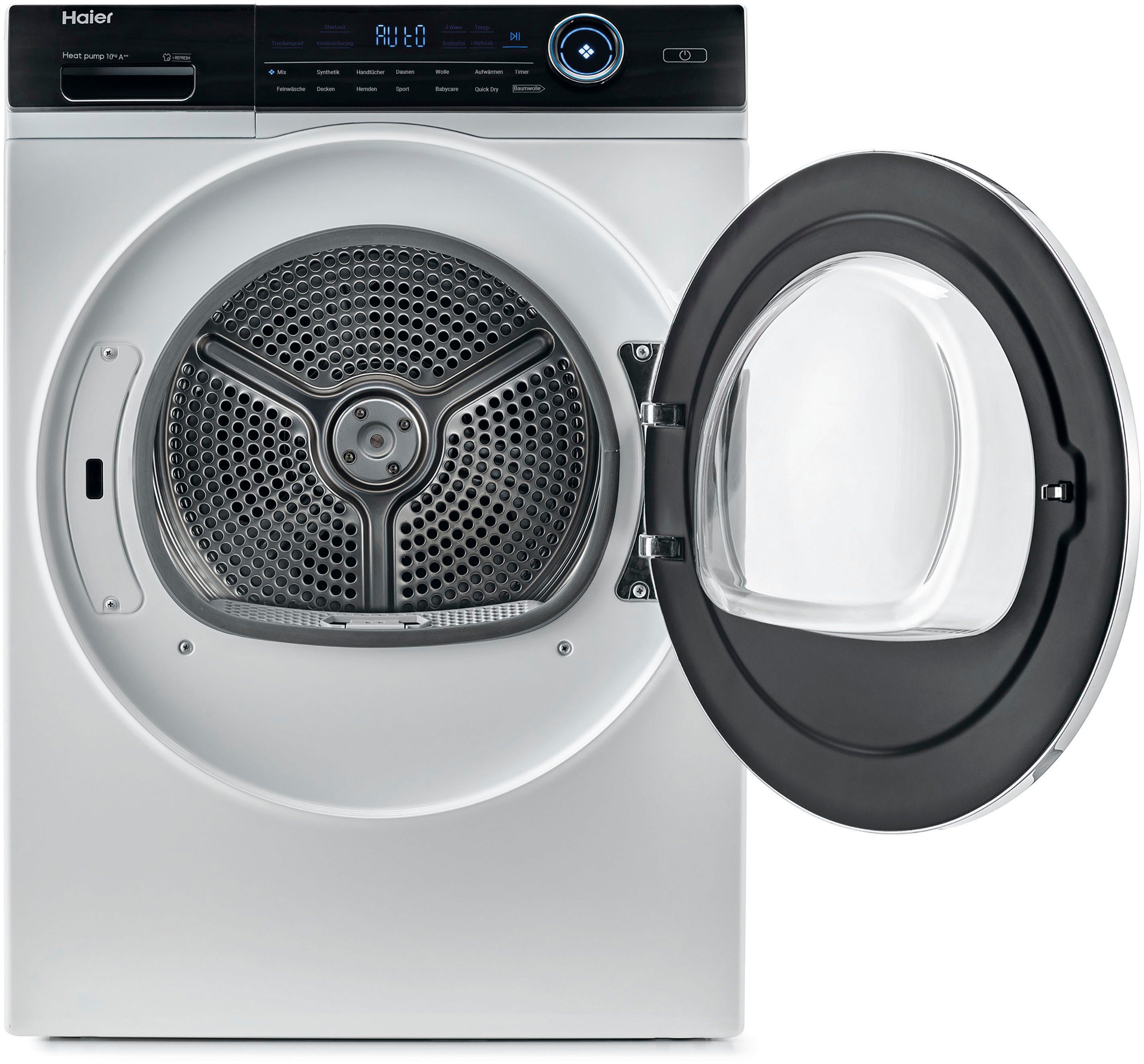 Haier Wärmepumpentrockner I PRO 7 HD100-A2979N, 10 kg, Auffrischen mit Dampf: i-Refresh, Pillow-Schontrommel