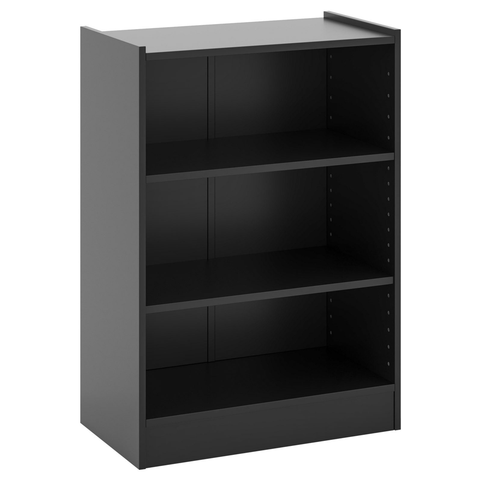 COSTWAY Bücherregal, mit 3 Fächern & verstellbaren Regalen, 30x50x75cm günstig online kaufen