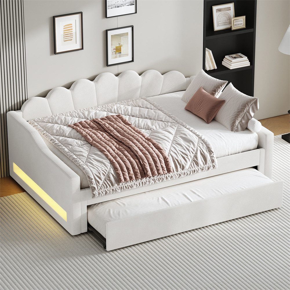 REDOM Daybett Schlafsofa,Tagesbett,Funktionsbett,Gästebett (Gepolstertes 14 günstig online kaufen
