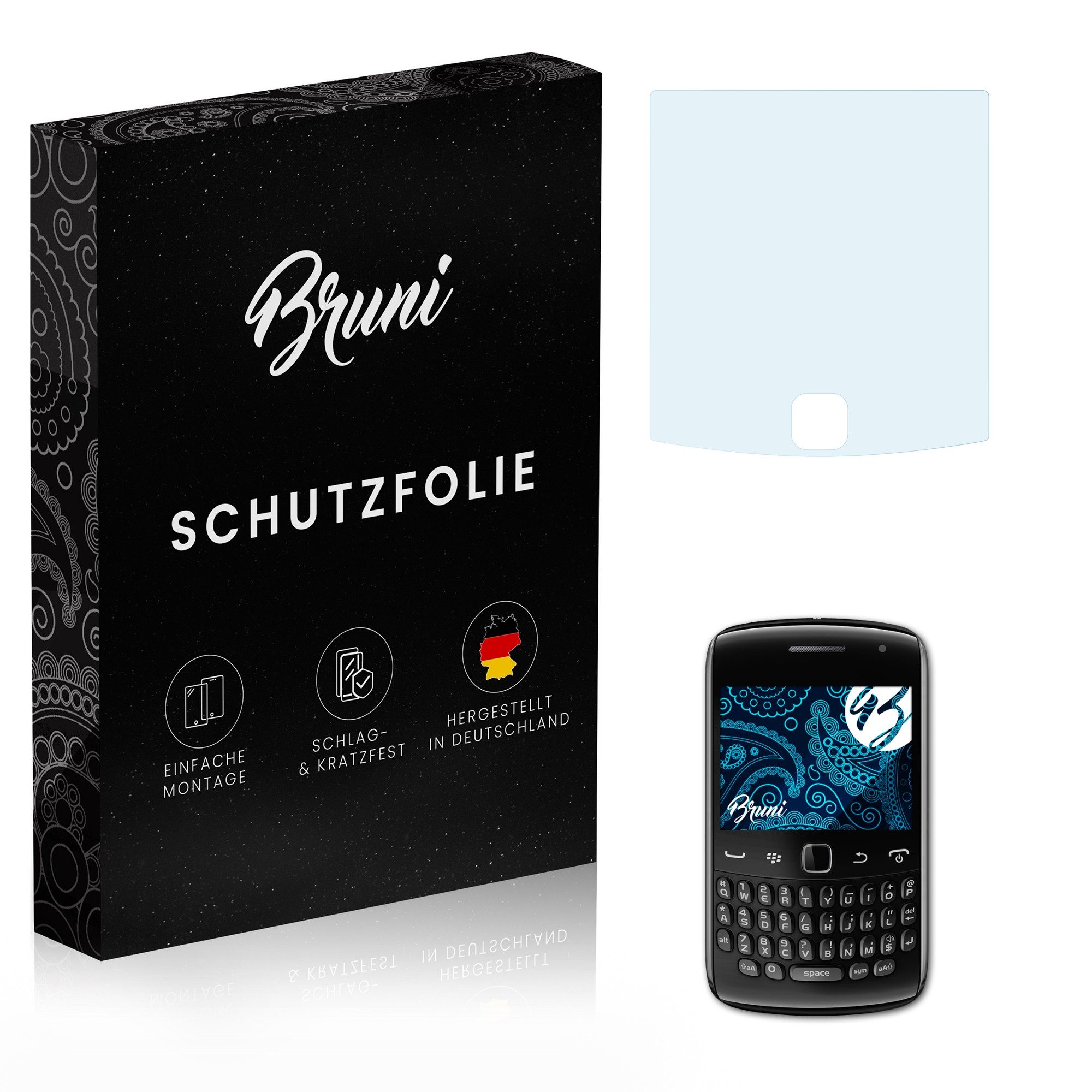 Schutzfolie Glasklare Displayschutzfolie für Curve 9360