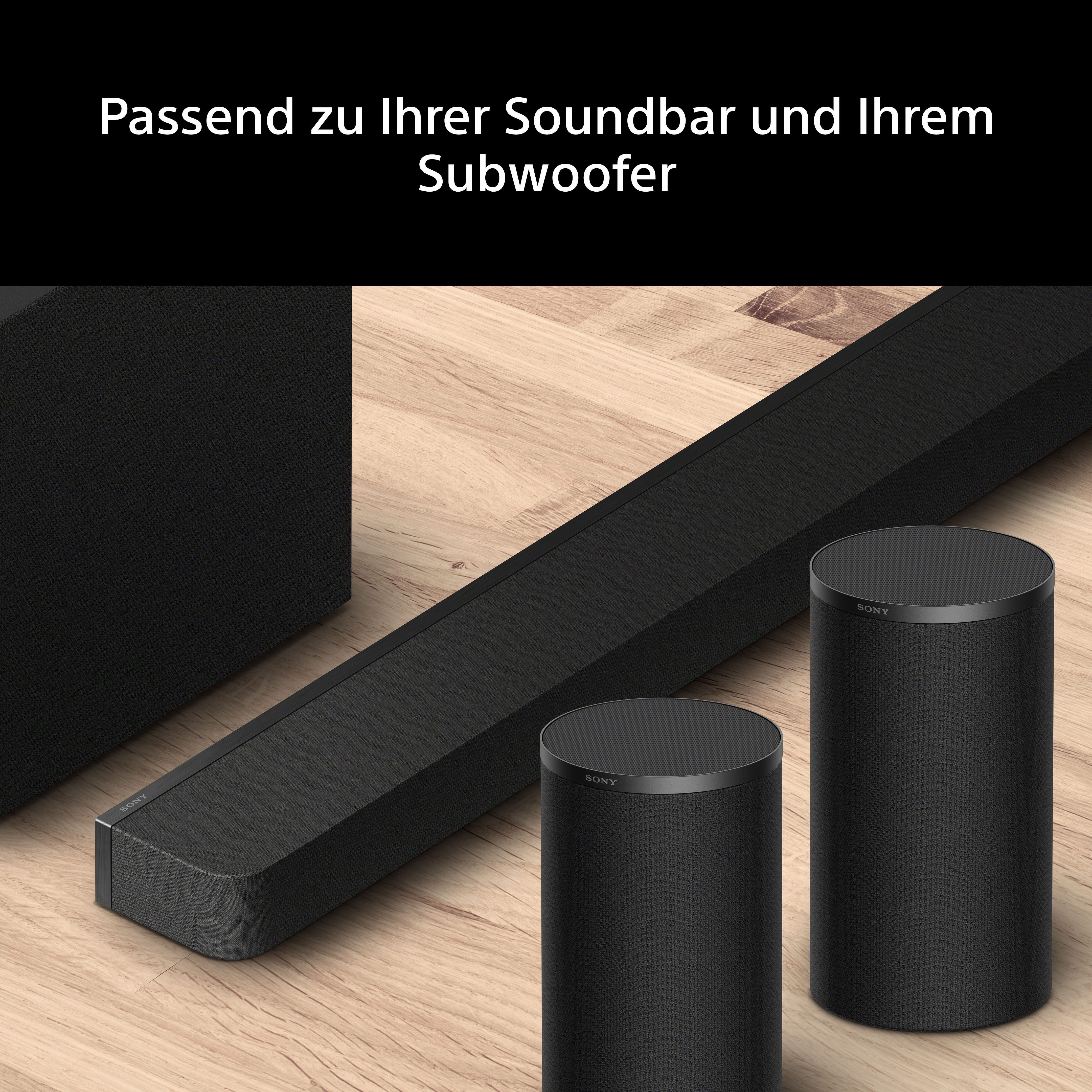 Sony BRAVIA Theatre Rear 9 SA-RS 9 Surround-Lautsprecher (Bluetooth, WLAN (WiFi), 200 W, Für Soundbar/Heimkino-Soundsystem, SA-RS9, Modell 2026) – Bild 5 von 5