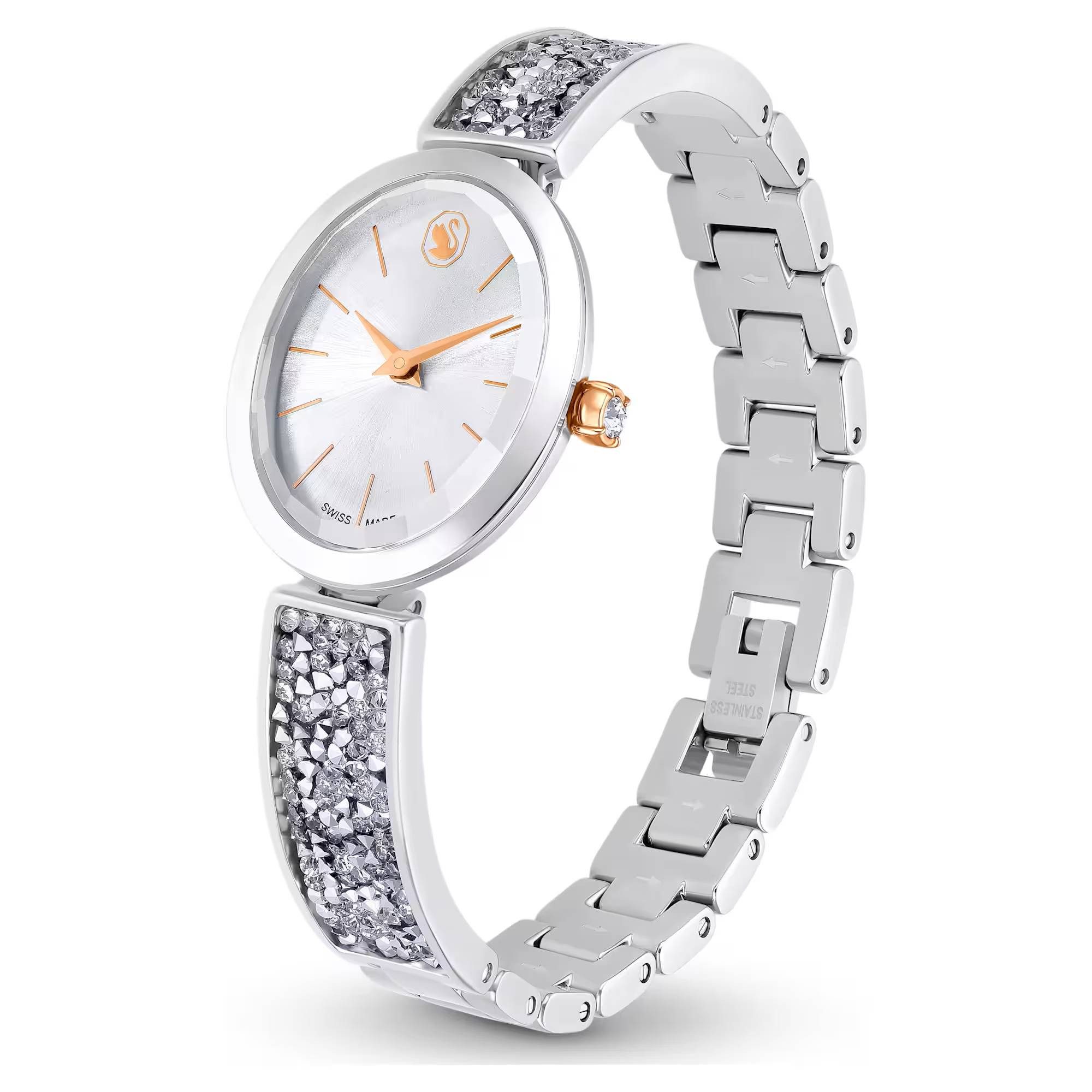 Swarovski Schweizer Uhr Crystal Rock Oval