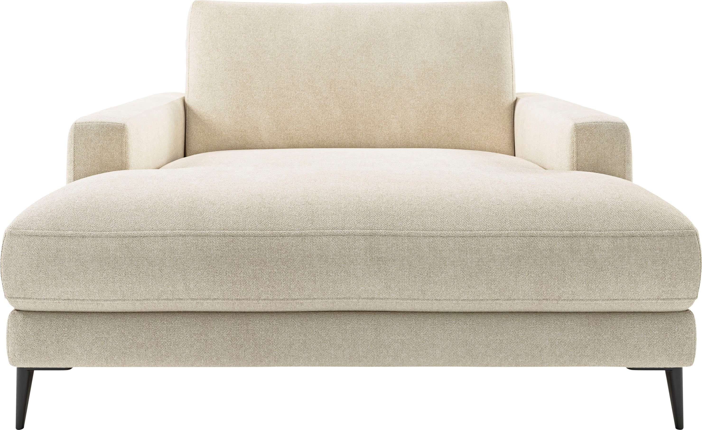 Chaiselongue Downtown Loungemöbel zum Relaxen, B/T/H: 132/170/84 cm