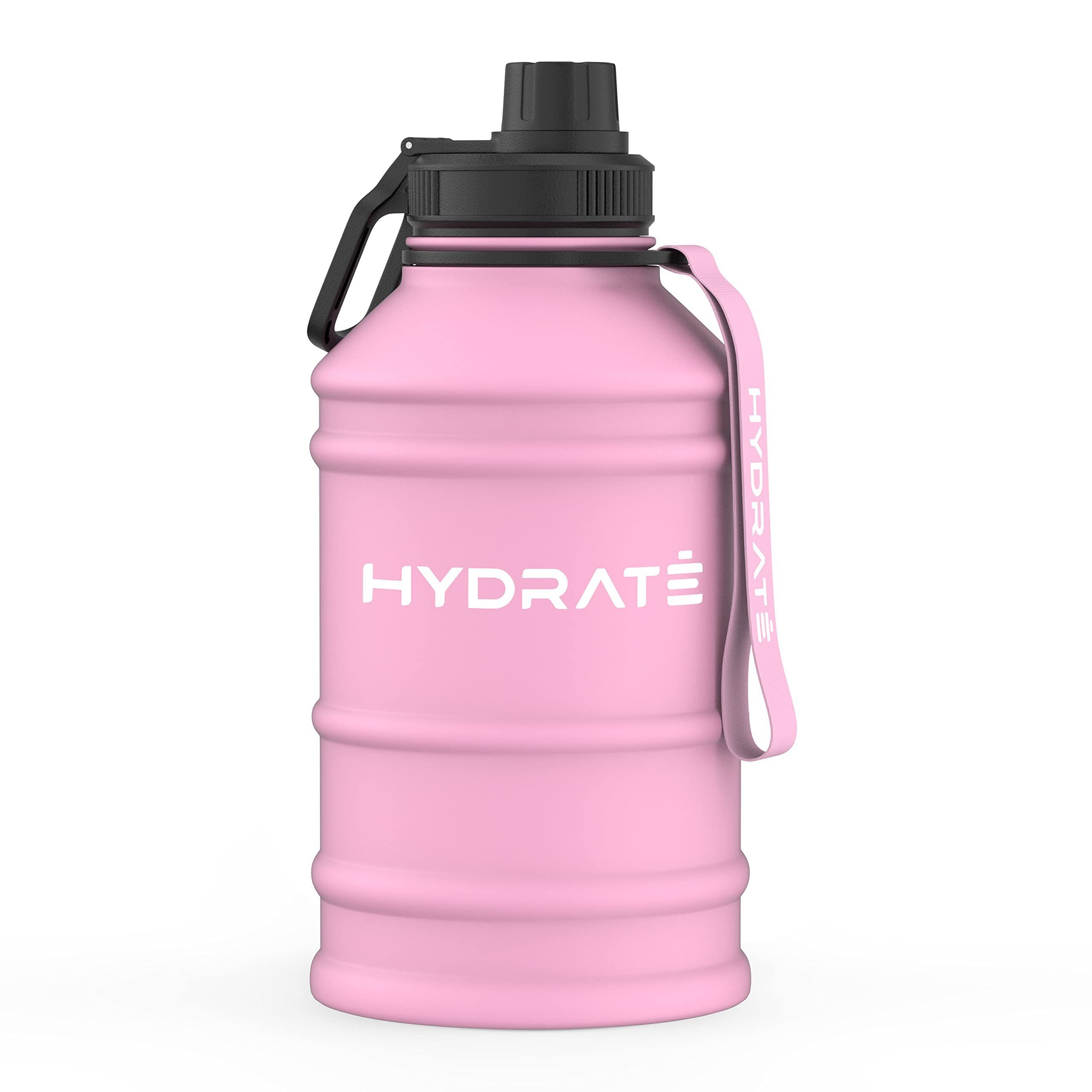 Hydrate Bottles Trinkflasche, Hellrosa 2.2l Edelstahl