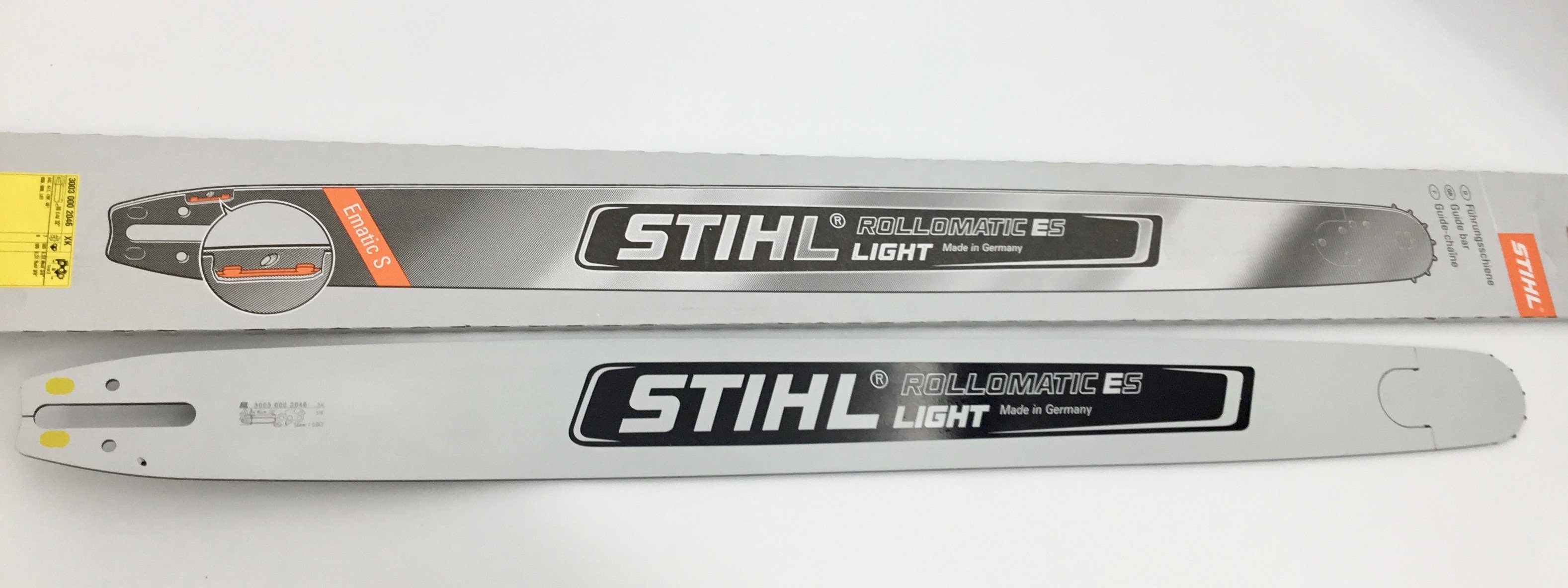 STIHL Führungsschiene Rollomatic ES Light 3/8" 1,6mm 80 cm 30030002046, 1,6 mm, (Rollomatic ES Light 3/8" 1,6mm 80 cm 30030002046, 1-St., Rollomatic ES Light 3/8" 1,6mm 80 cm 30030002046)