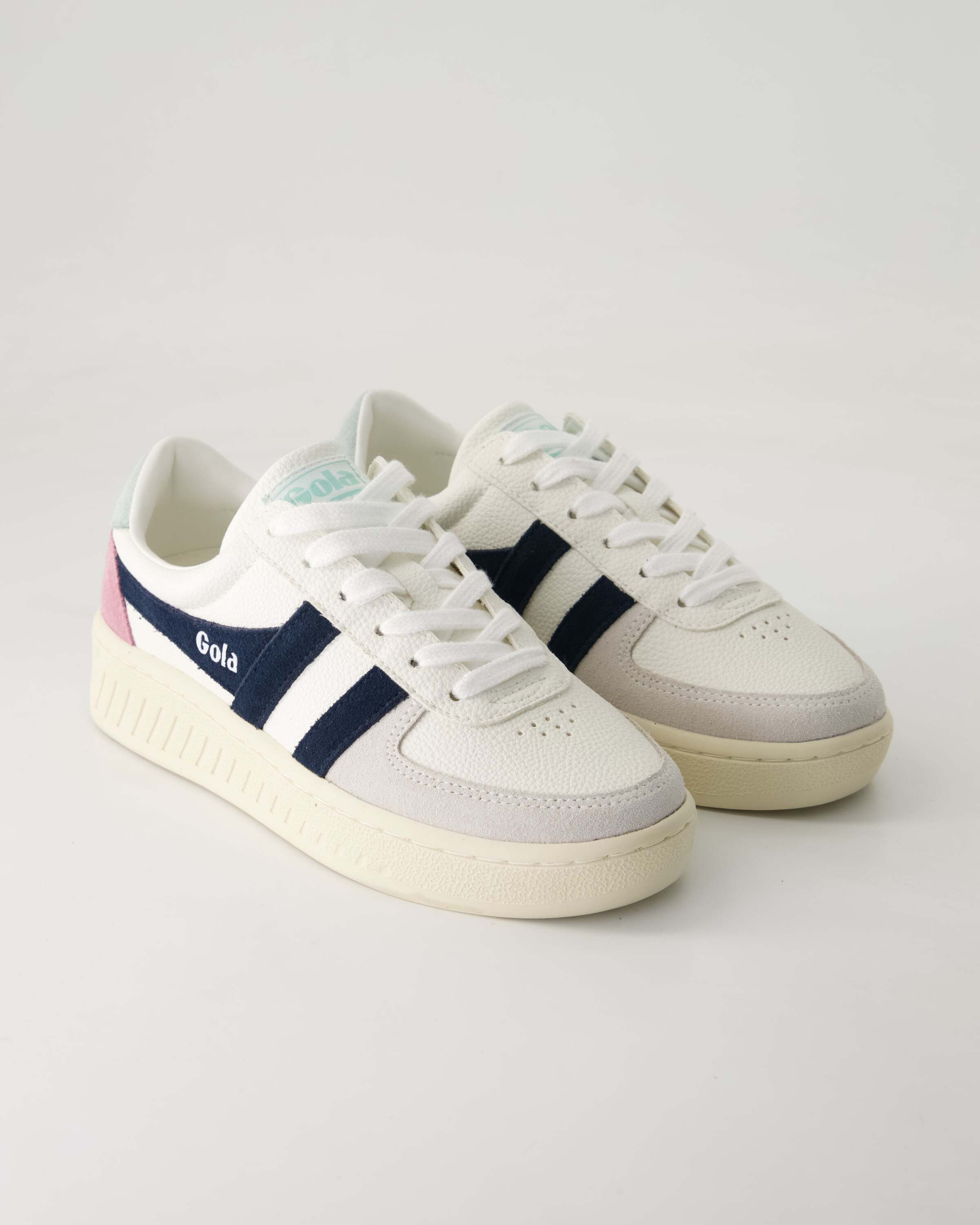 Gola Grandslam Trident Sneaker Obermaterial: Leder und Leder