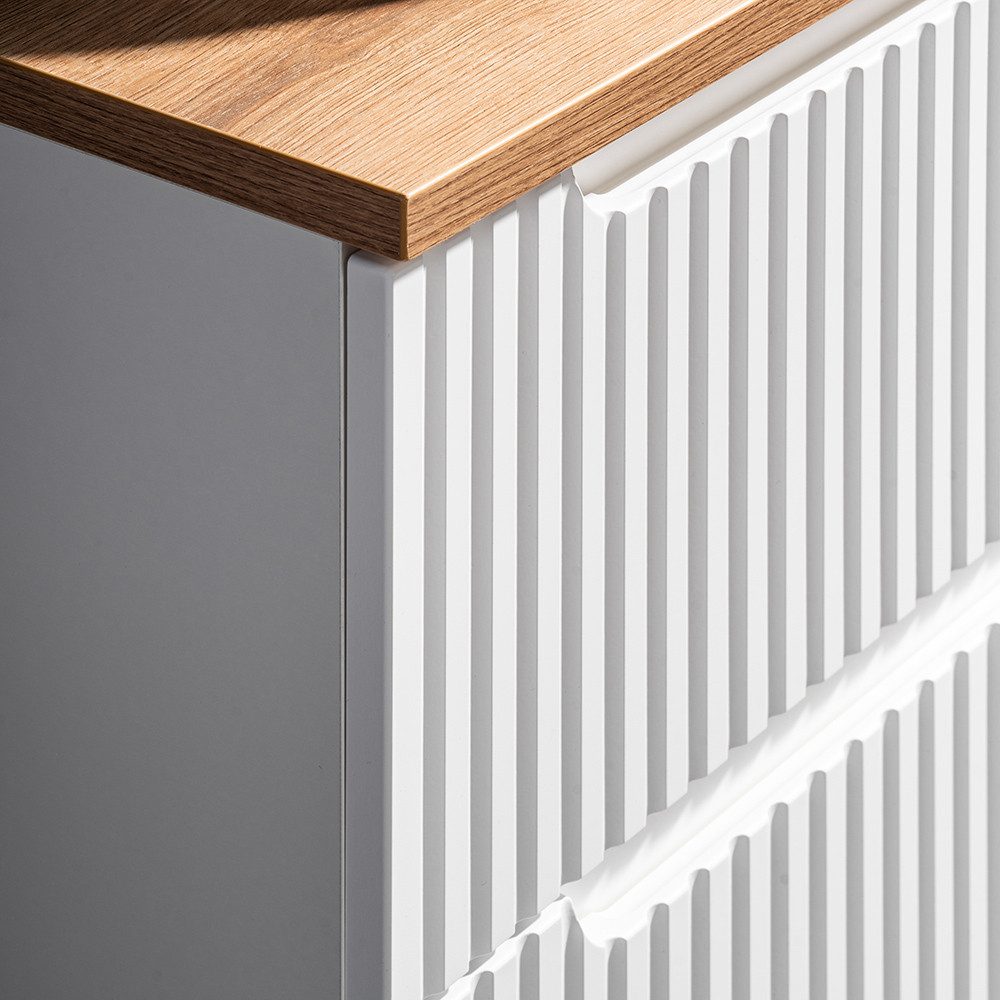 Lomadox Waschbeckenschrank NEWPORT-56-WHITE Waschtischunterschrank, 50cm br günstig online kaufen