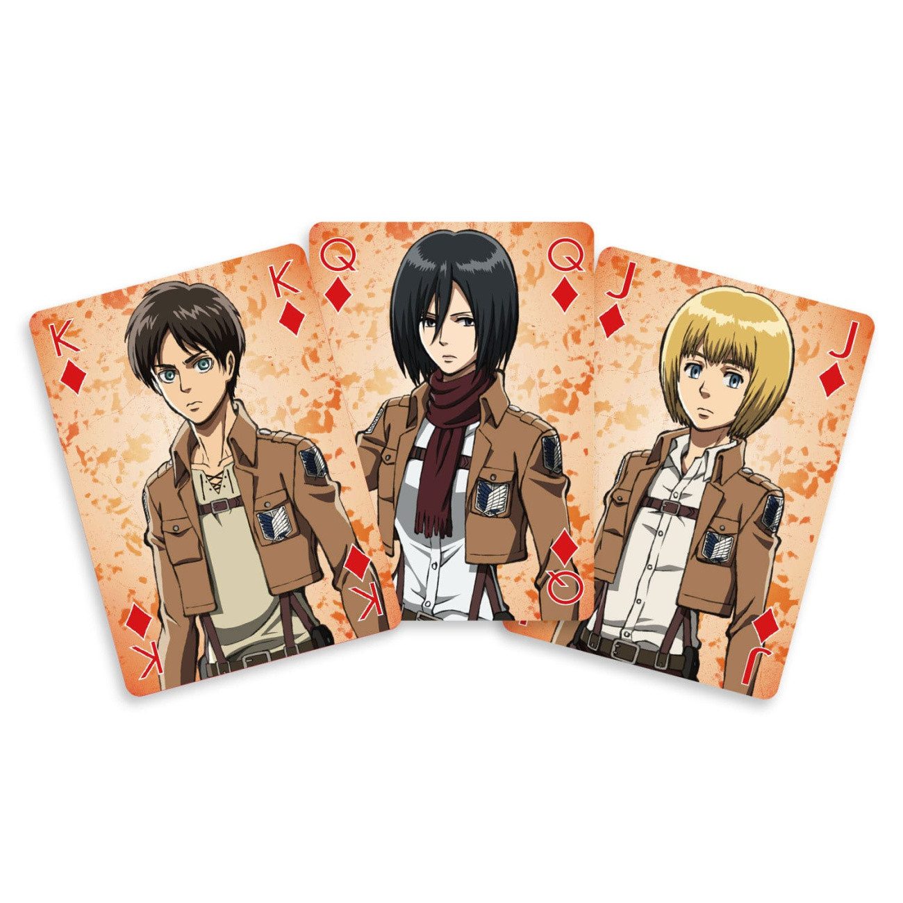 Sakami Merchandise Spiel Attack On Titan Spielkarten