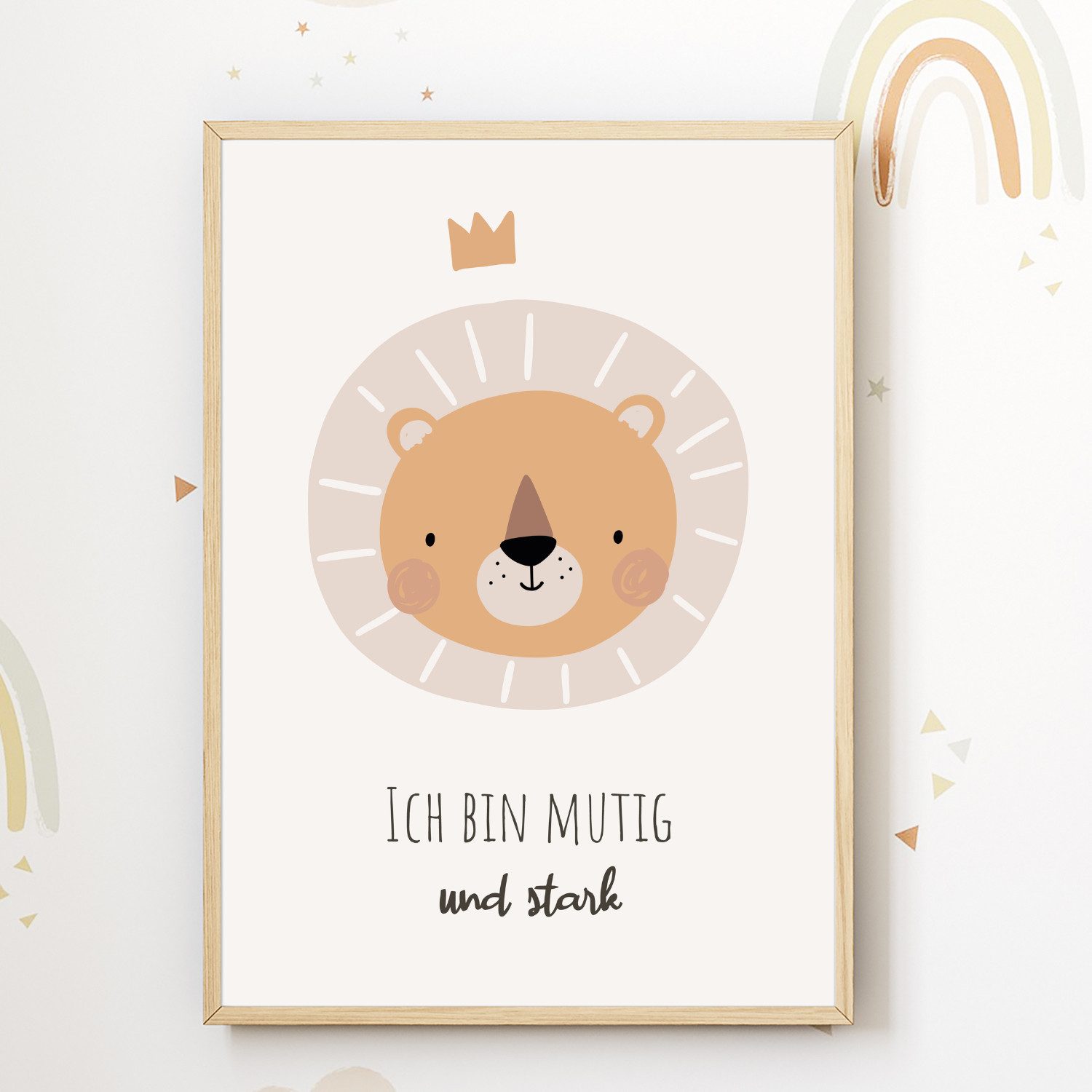 MeinBaby123® Poster Affirmationsbilder, Bilder Kinderzimmer Deko Poster, Affirmation, Motivation, Selbstbewusstsein – Bild 3 von 5