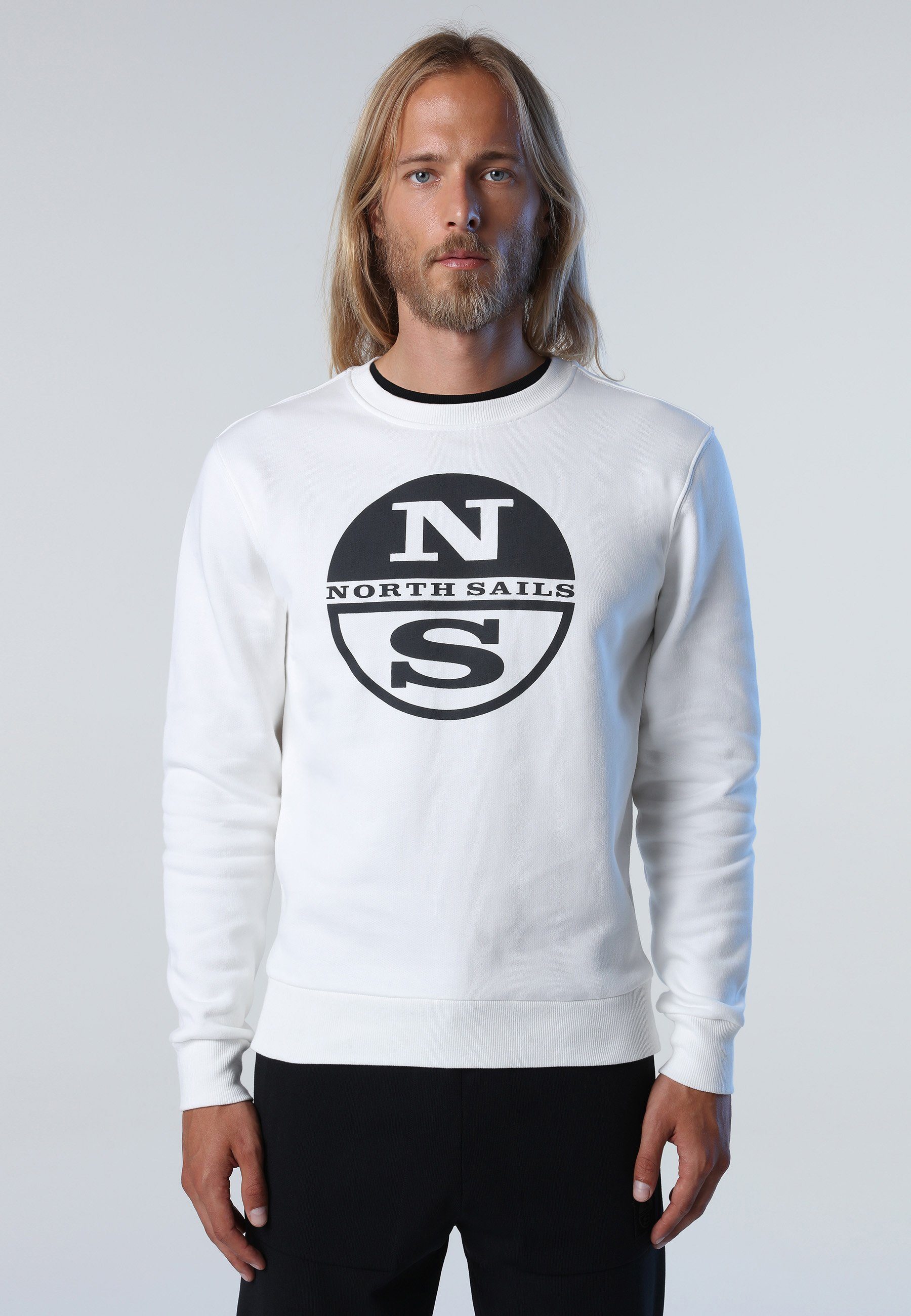 North Sails Sweatshirt Sweatshirt Sweatshirt with maxi logo