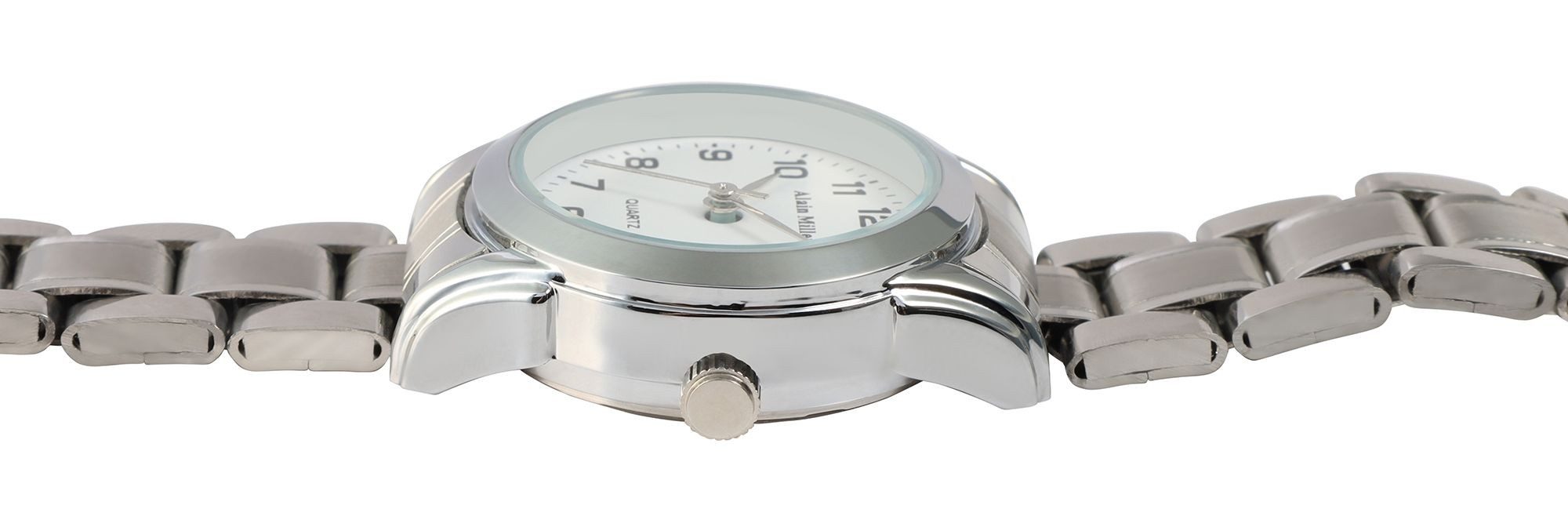 Alain Miller Quarzuhr 1800259 mit Edelstahlarmband, Datumsanzeige günstig online kaufen