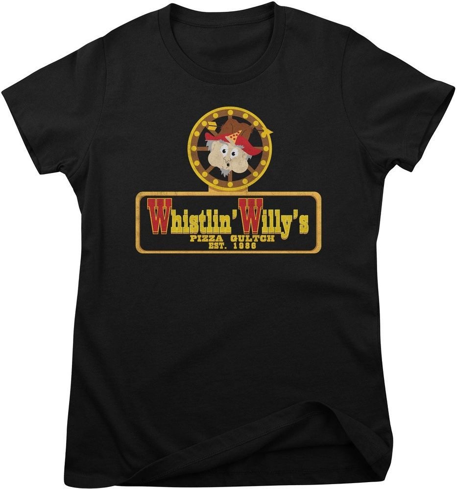South Park T-Shirt South Park - Whistlin' Willy's Girly Tee