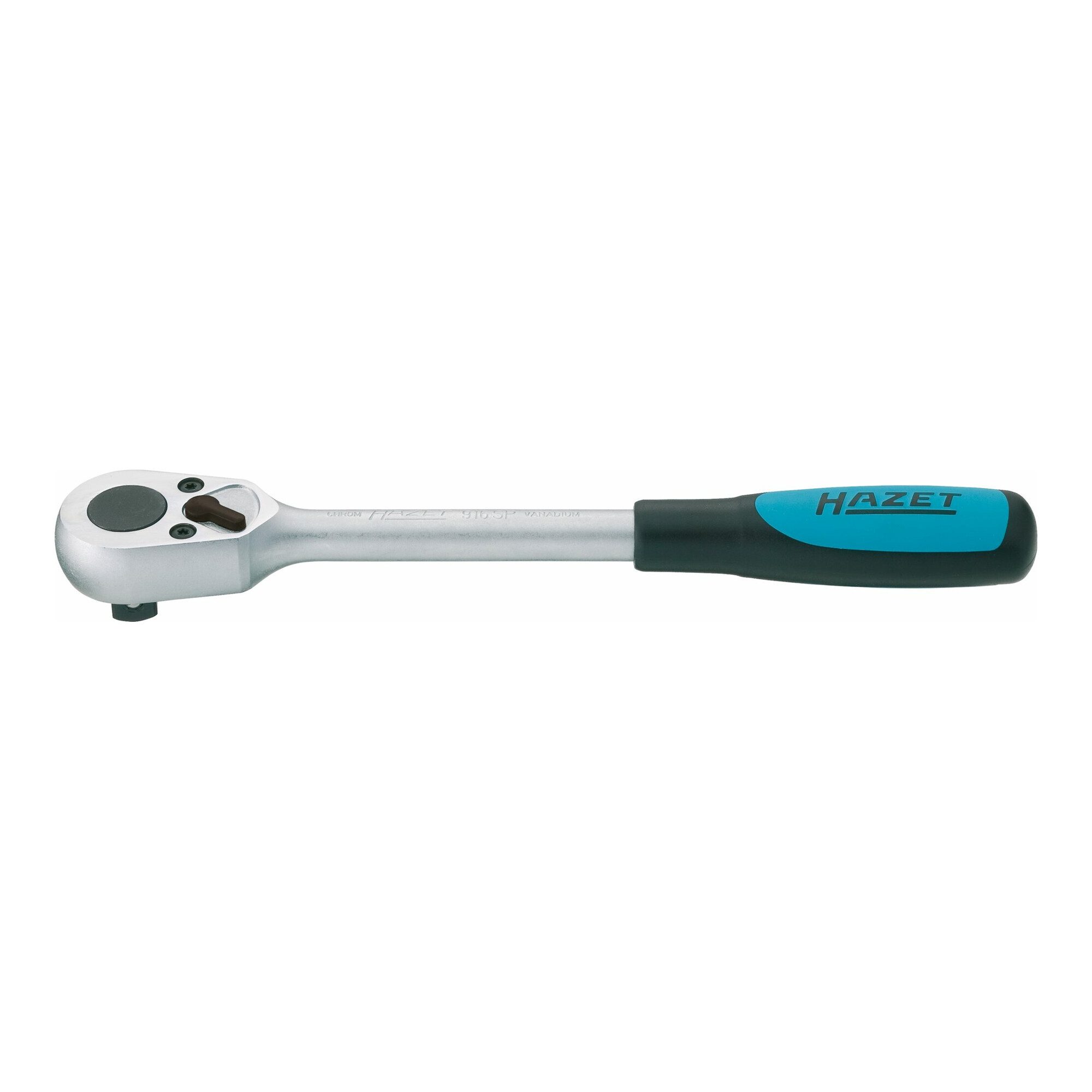 HAZET Ratsche HAZET Umschaltknarre 916SP Vierkant massiv 12,5 mm (1/2)
