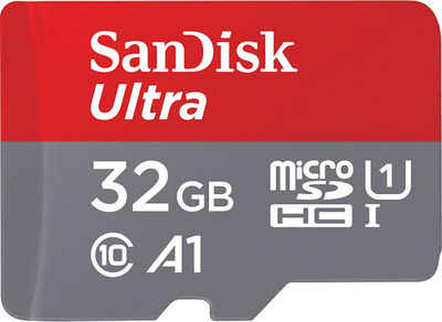 Sandisk Ultra® microSDHC 32GB Speicherkarte (32 GB, 120 MB/s Lesegeschwindigkeit)