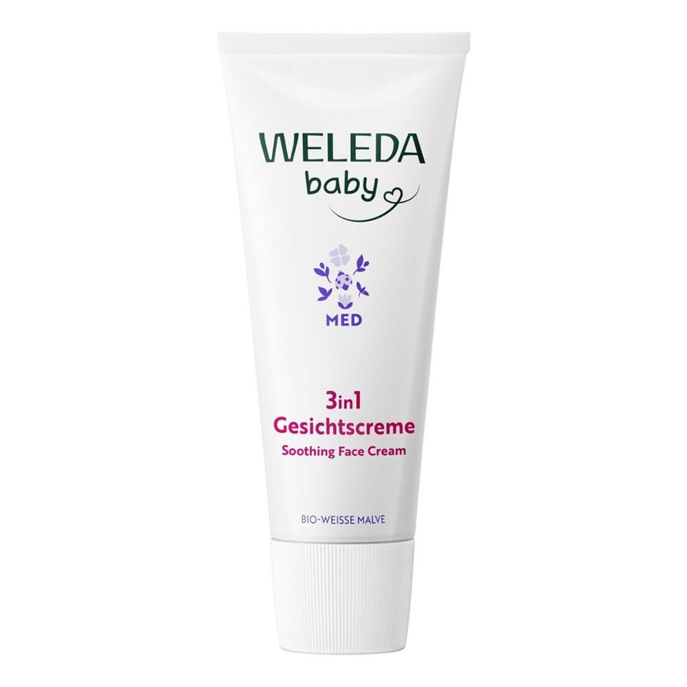 WELEDA Tagescreme Baby Derma Weiße Malve - Gesichtscreme 50ml