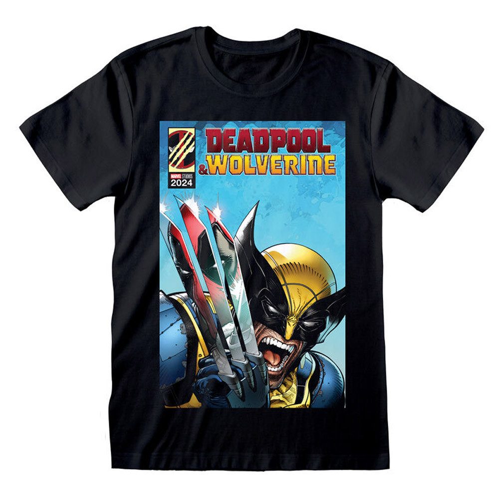Deadpool T-Shirt Deadpool on Wolverine Reflection