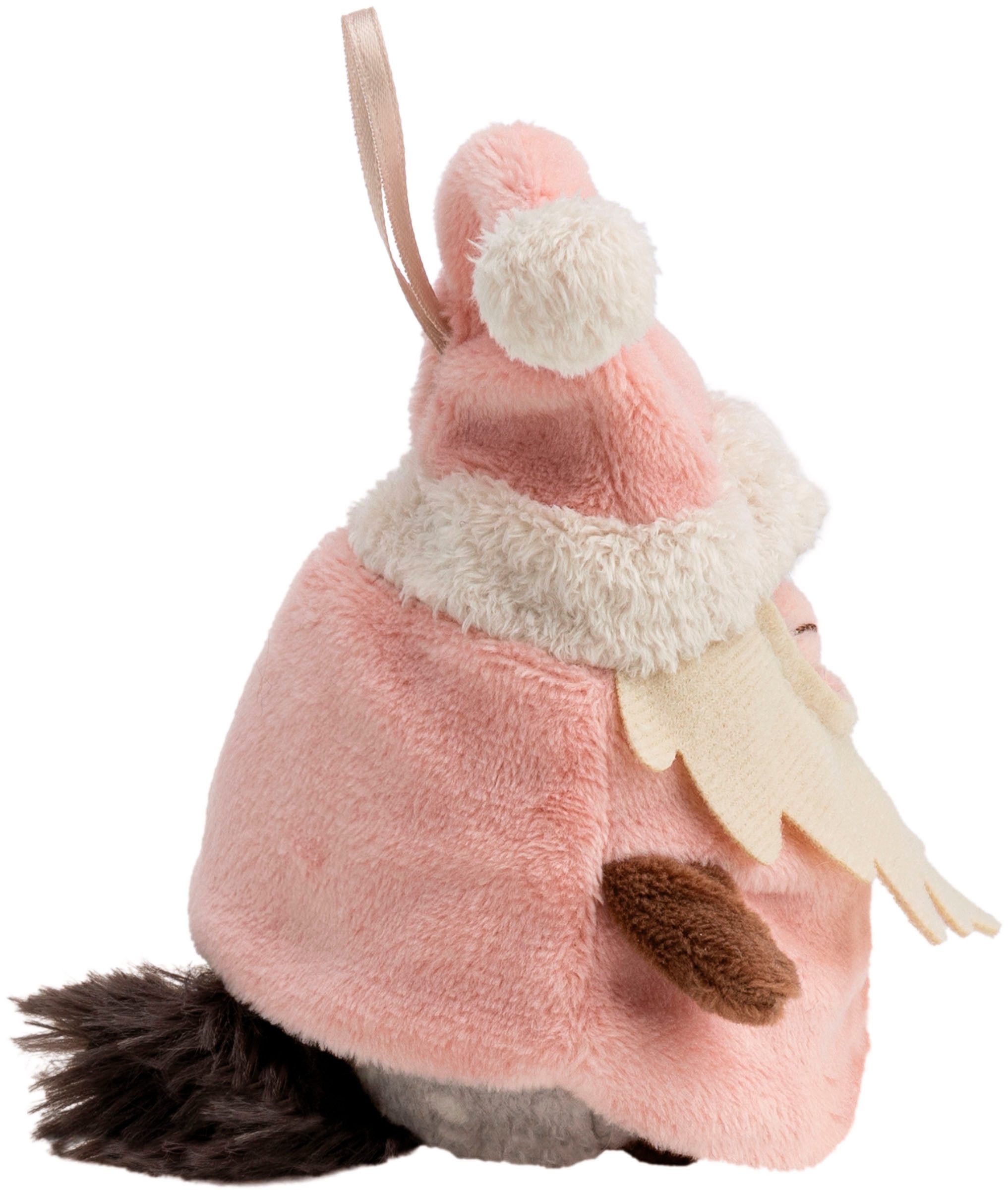 Nici Kuscheltier mymochi, Set Pony Hoppi grau 8cm mit Geschenk & Weihnachtsmannkostüm (Set), in Geschenkbox
