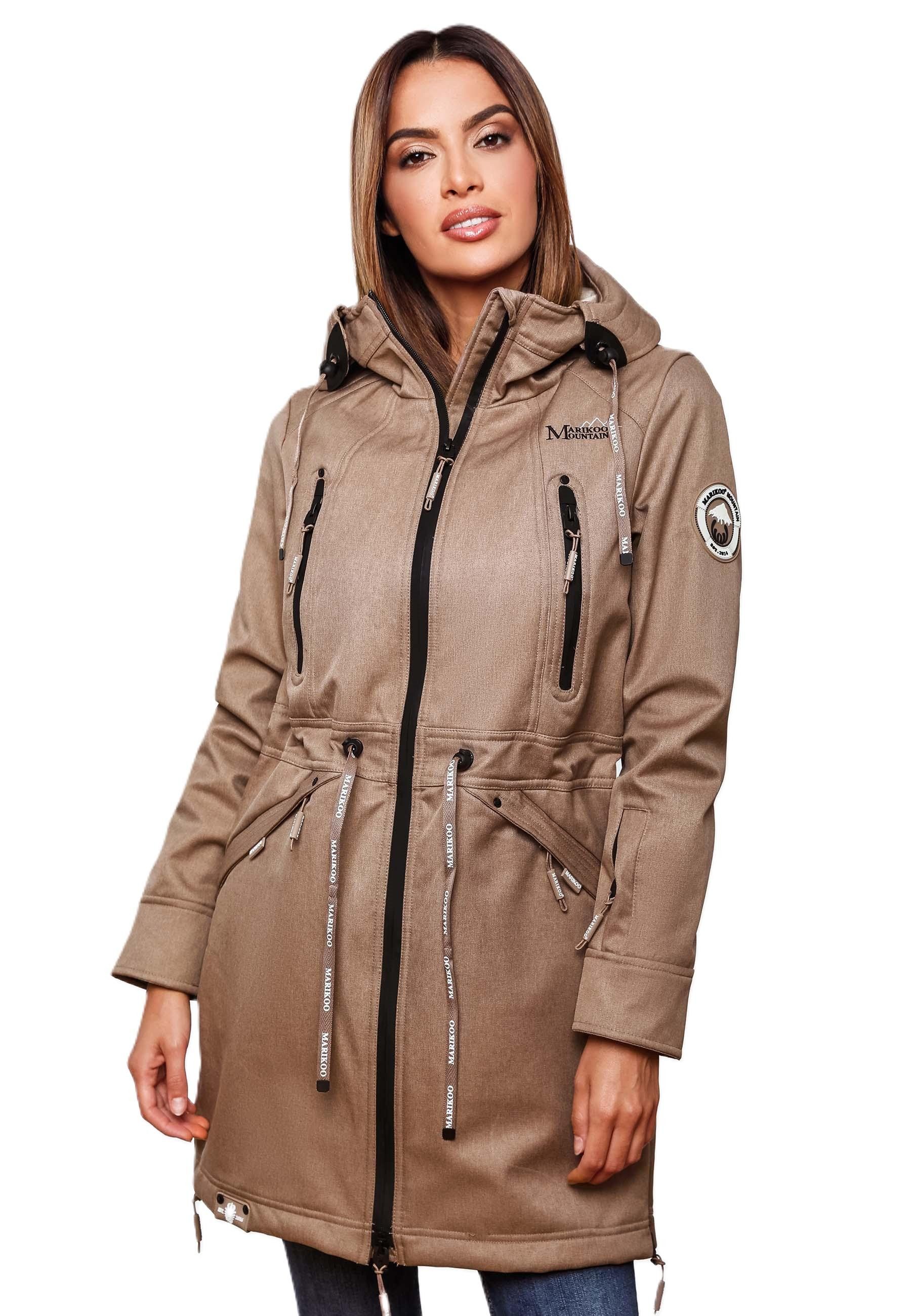Marikoo Softshelljacke Racquelle mit warmen Teddyfleece günstig online kaufen