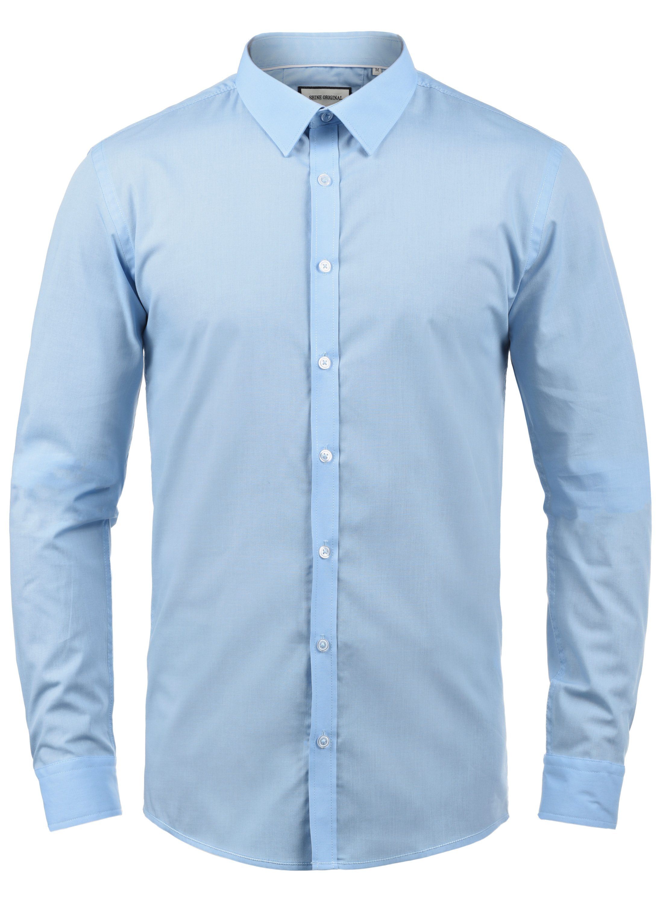 Shine Original Langarmhemd Gibson Hemd mit Kentkragen