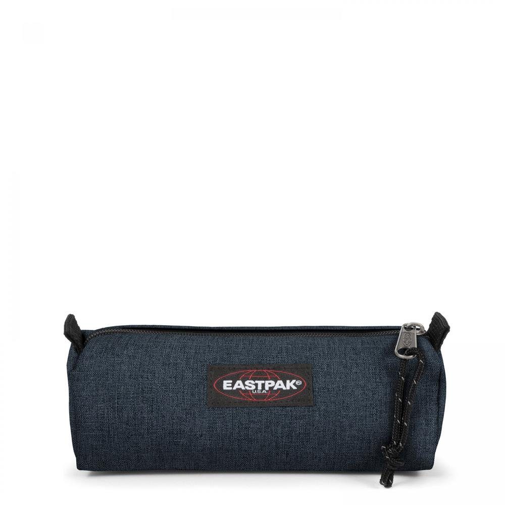 Eastpak Federmäppchen BENCHMARK SINGLE Triple Denim, Schlampermäppchen Federmappe Blau