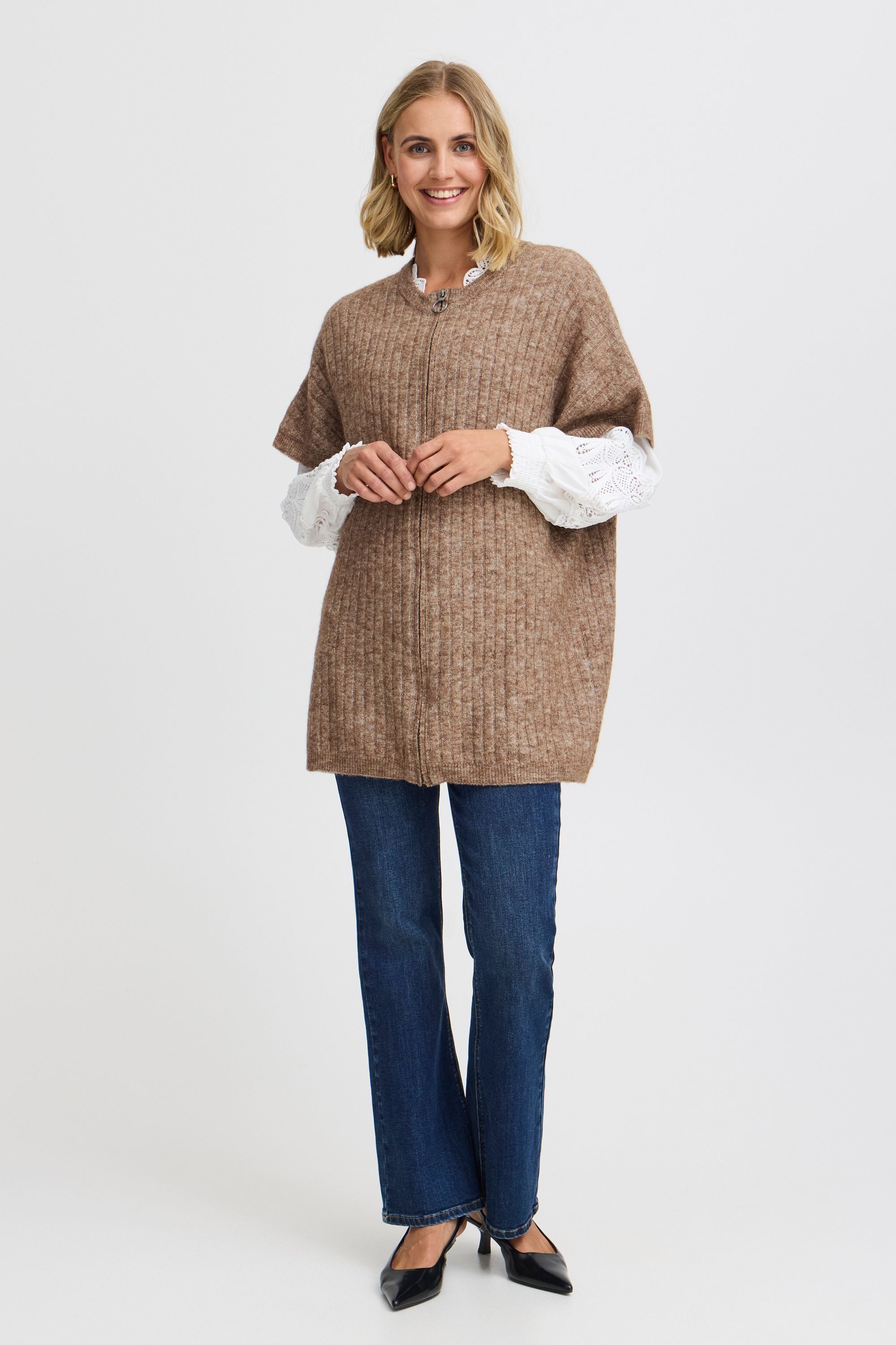 fransa Strickpullover Pullunder günstig online kaufen