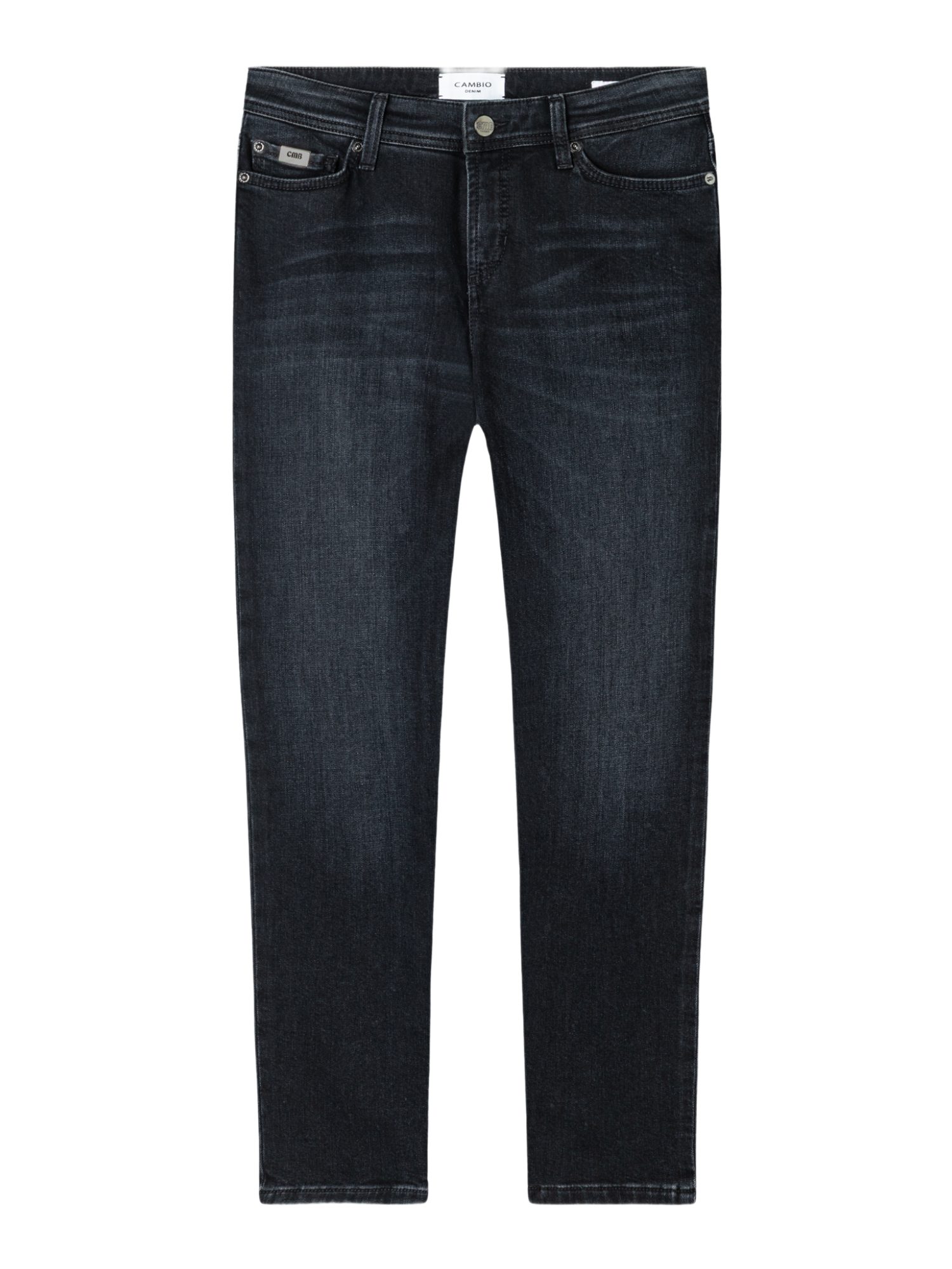 Cambio Slim-fit-Jeans schwarz,Casual,Baumwolle,Rinse Washed,Slim Fit,Mittel