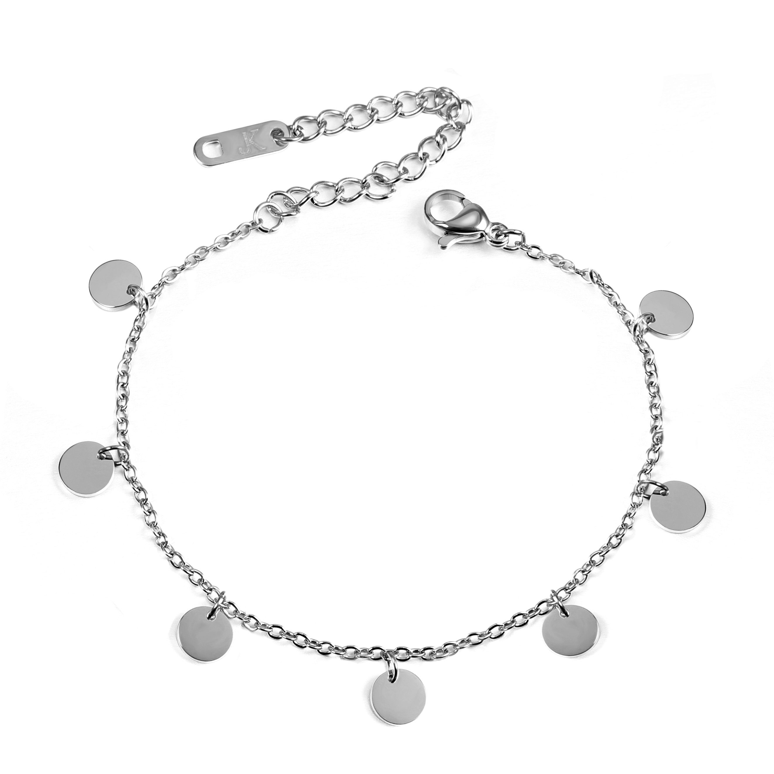 Kim Johanson Fußkette Coin Kreise, mit günstig online kaufen