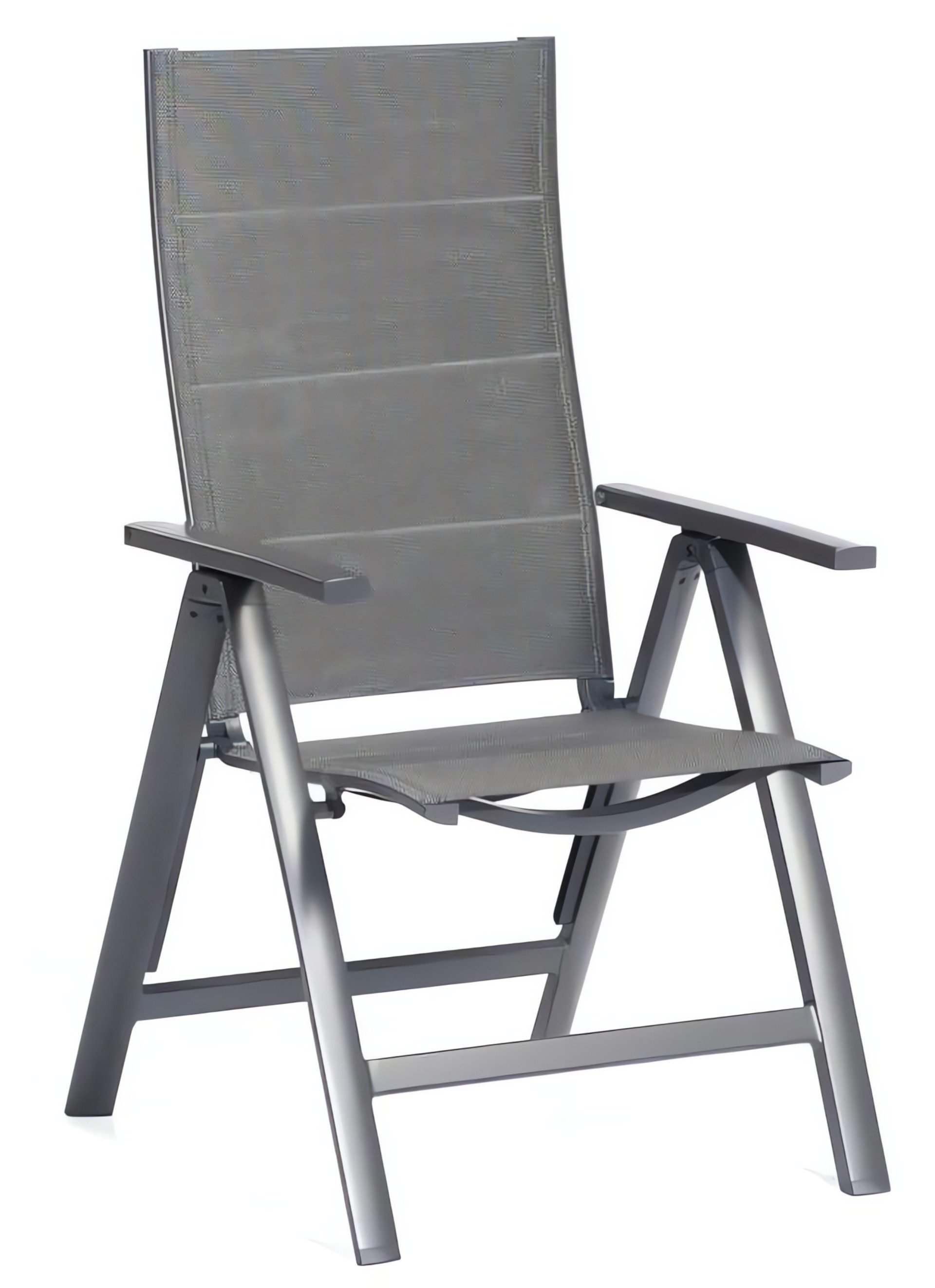 SonnenPartner Gartenstuhl Klappsessel "Concept" Alu anthrazit