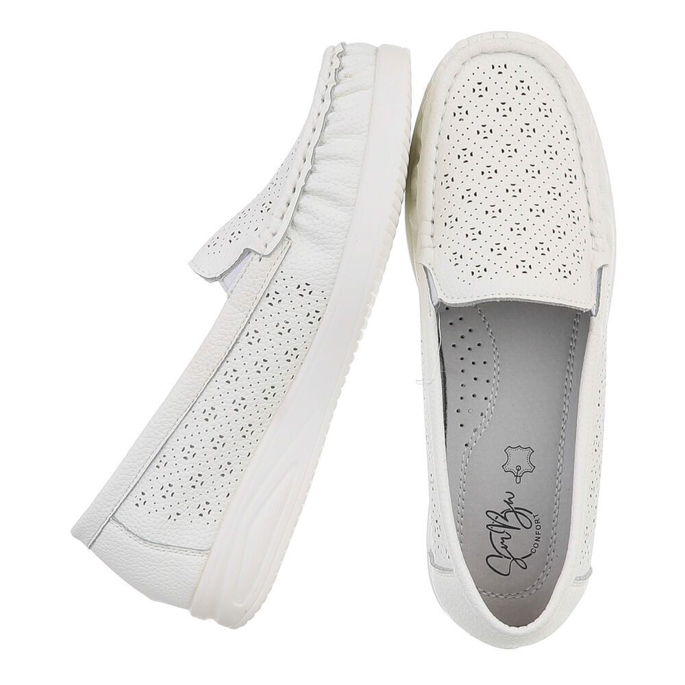Ital-Design Elegante Freizeitschuhe für Damen mit hohem Tragekomfort Slipper (91261356) ultraleichte und komfortable Sohle – Bild 2 von 5