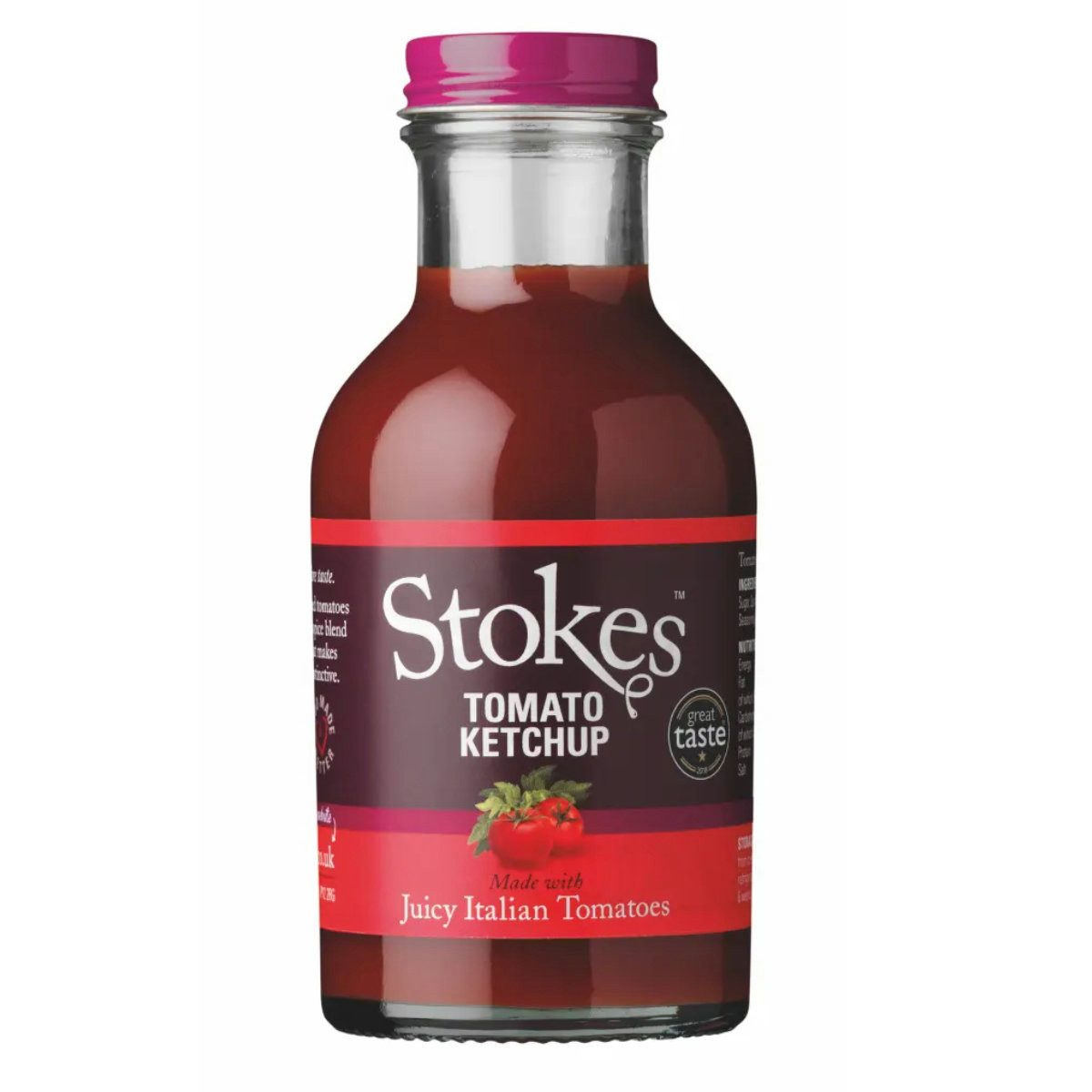 Stokes Saucen, Stokes Real Tomato Ketchup Vegan Laktosefrei und Glutenfrei 257ml