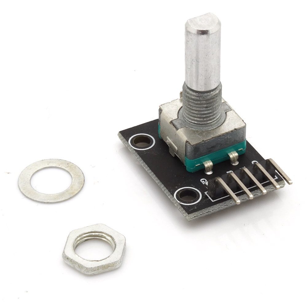 Schalter Drehregler / Rotary Encoder mit Breakoutboard