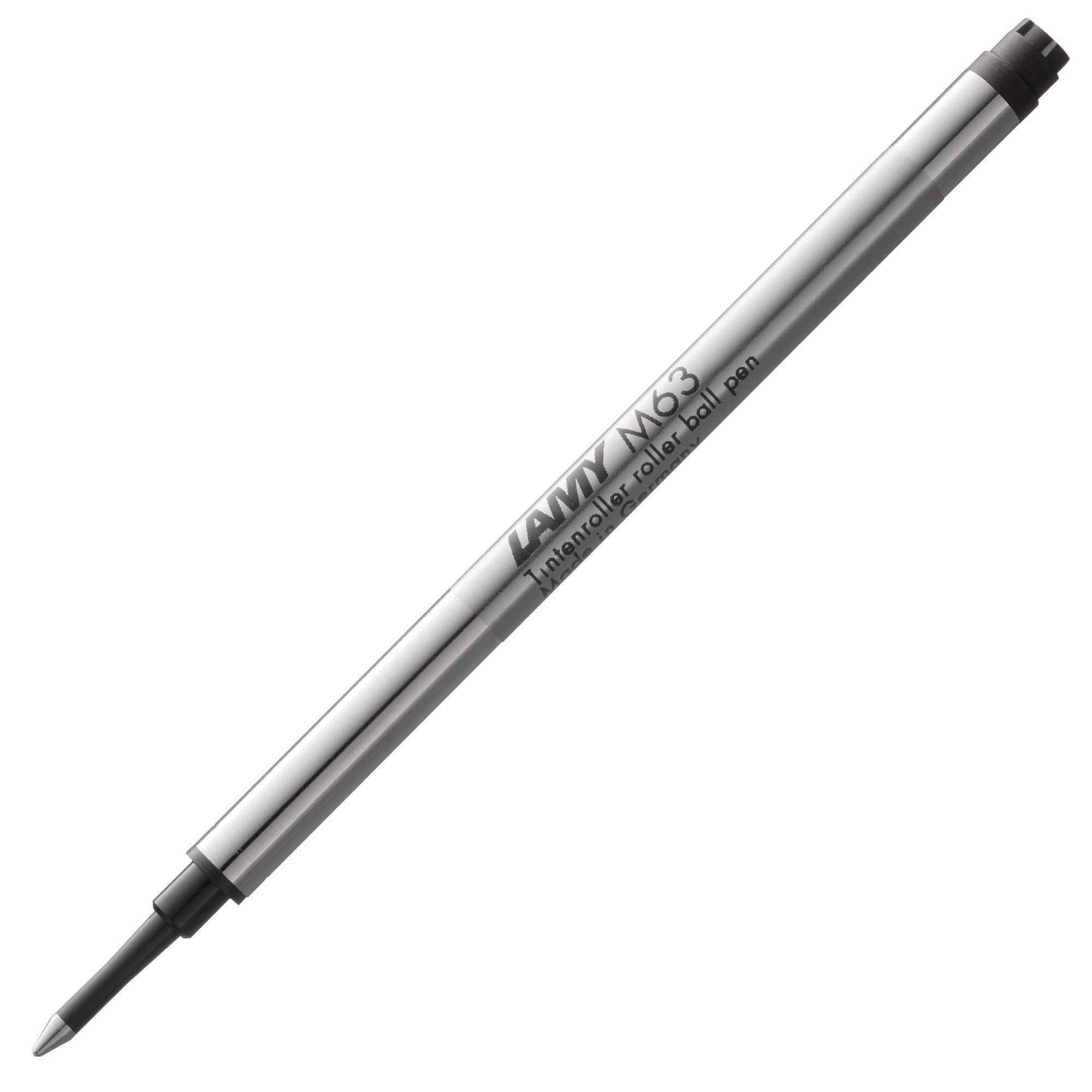 LAMY Ersatzmine LAMY M 63 Mine 823 Tintenroller Mine aus Metall schwarz Strichbreite B