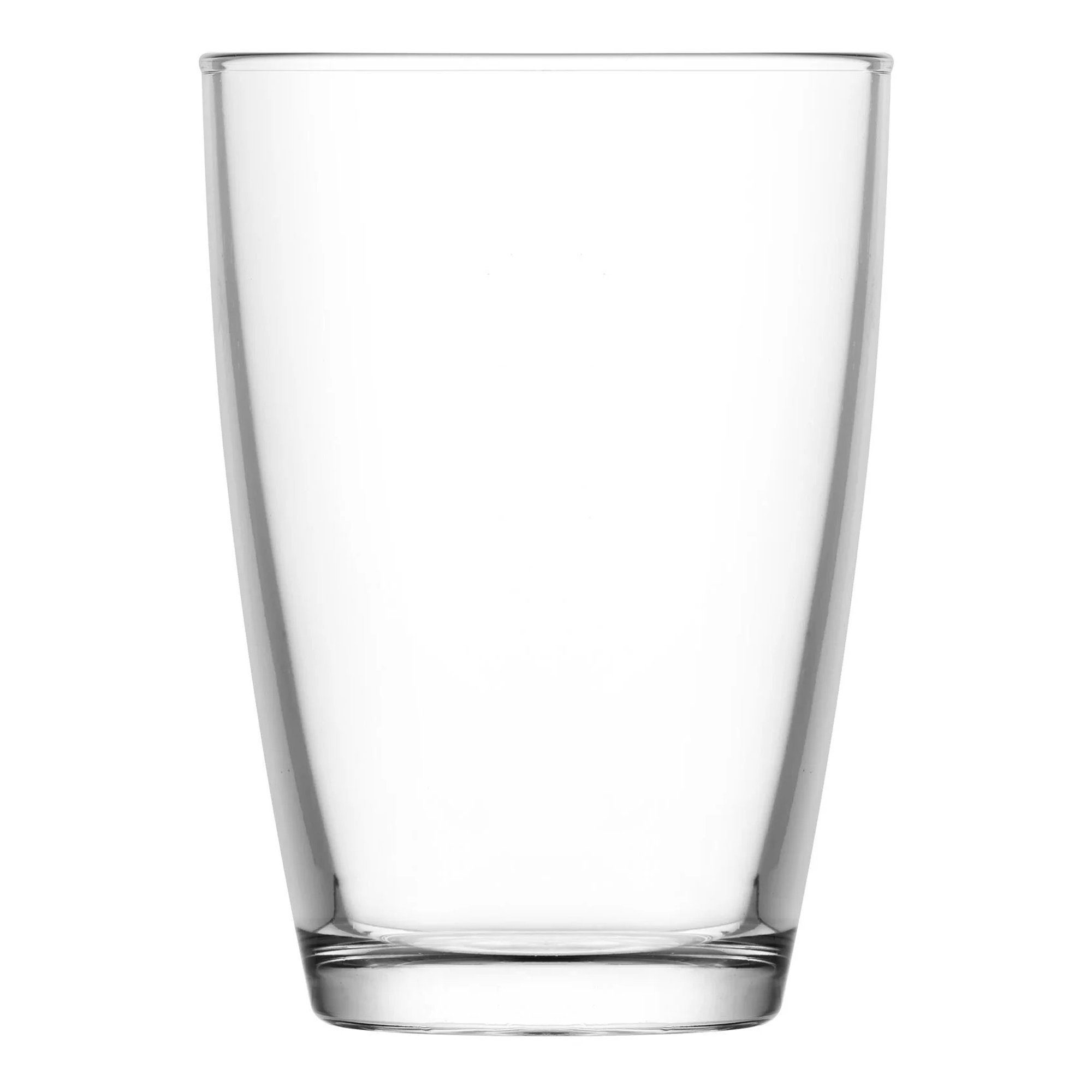 LAV Glas Trinkgläser-Set 6teilig "Serie Glas, Wasserglas, ml, VEGA" spülmaschinenfest, Set bruchfest Gläser 415