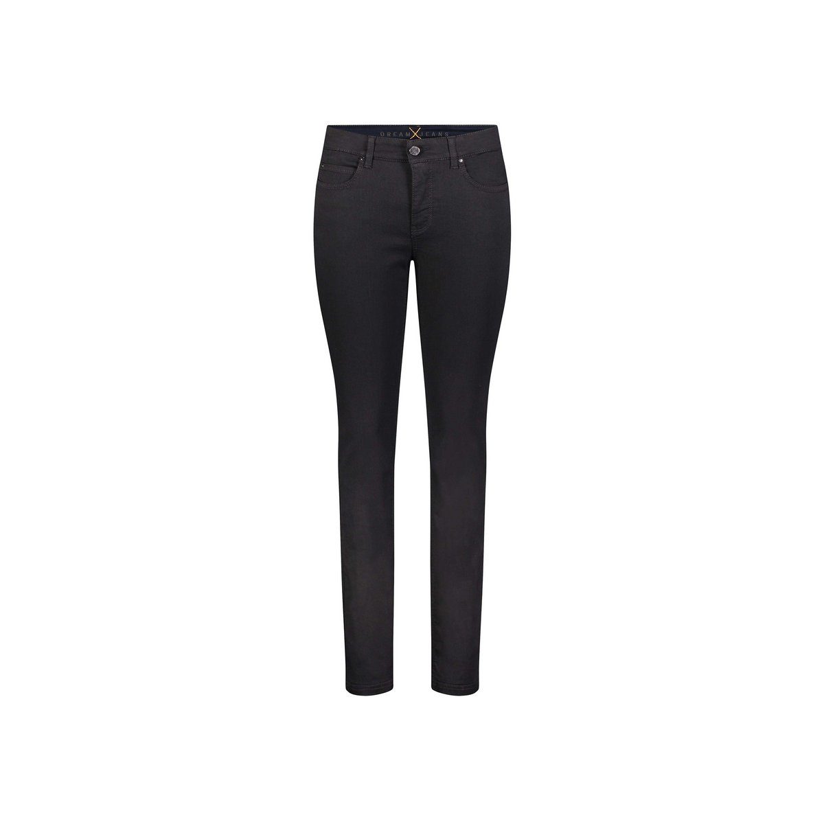 schwarz regular 5-Pocket-Jeans MAC (1-tlg)