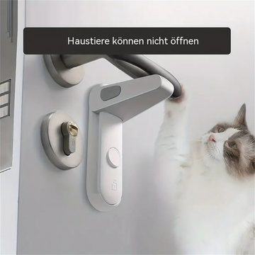 RefinedFlare Möbelgriff Installieren Sie 1 Haustiertürschloss in Katzenform, das Öffnen der Tür zu verhindern