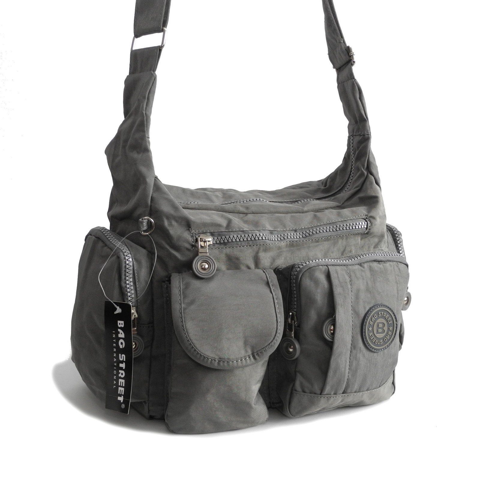 BAG STREET Umhängetasche »Bag Street Uni Crossbody Bag Stofftasche