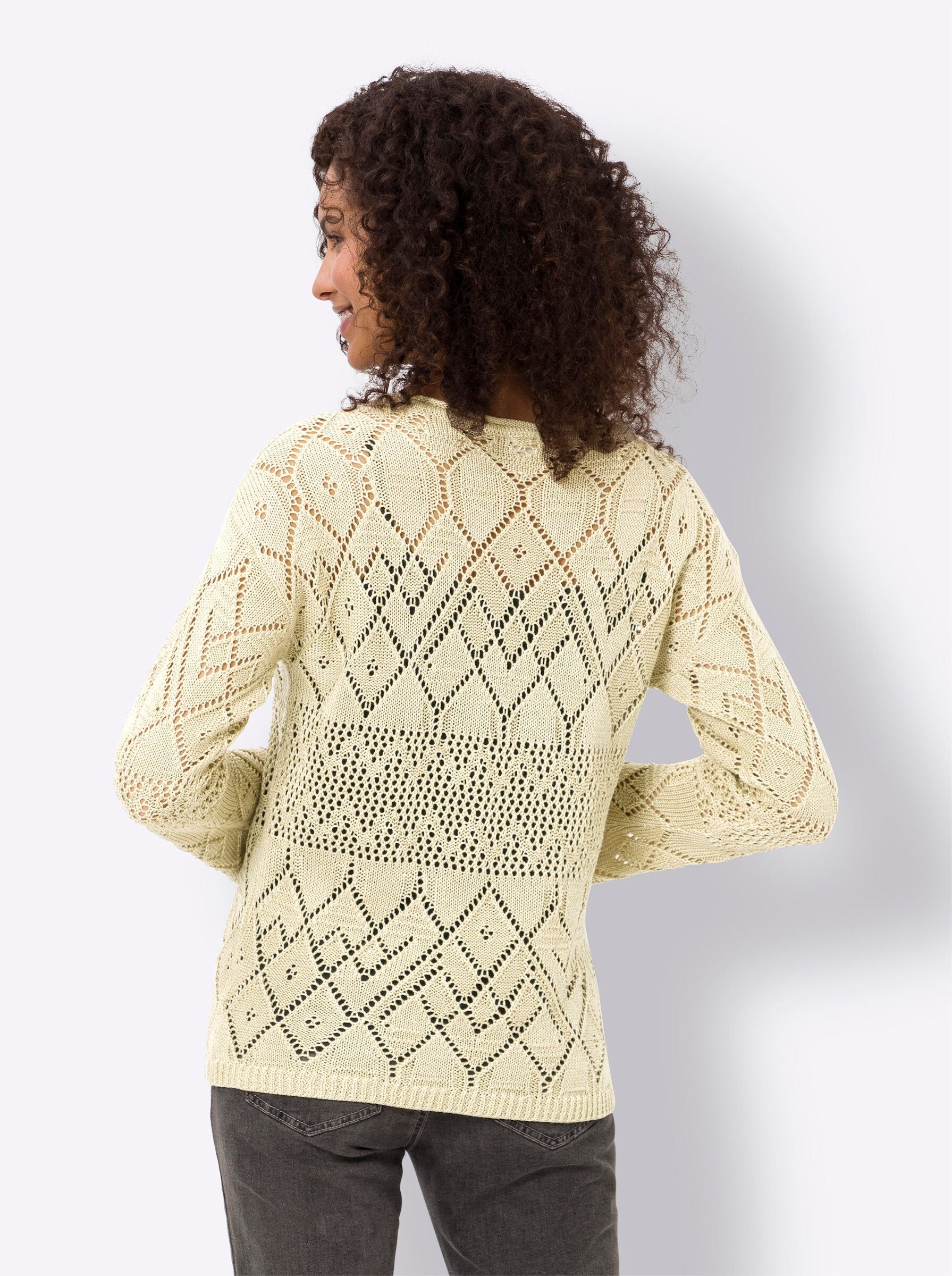 heine Strickpullover Ajourpullover günstig online kaufen