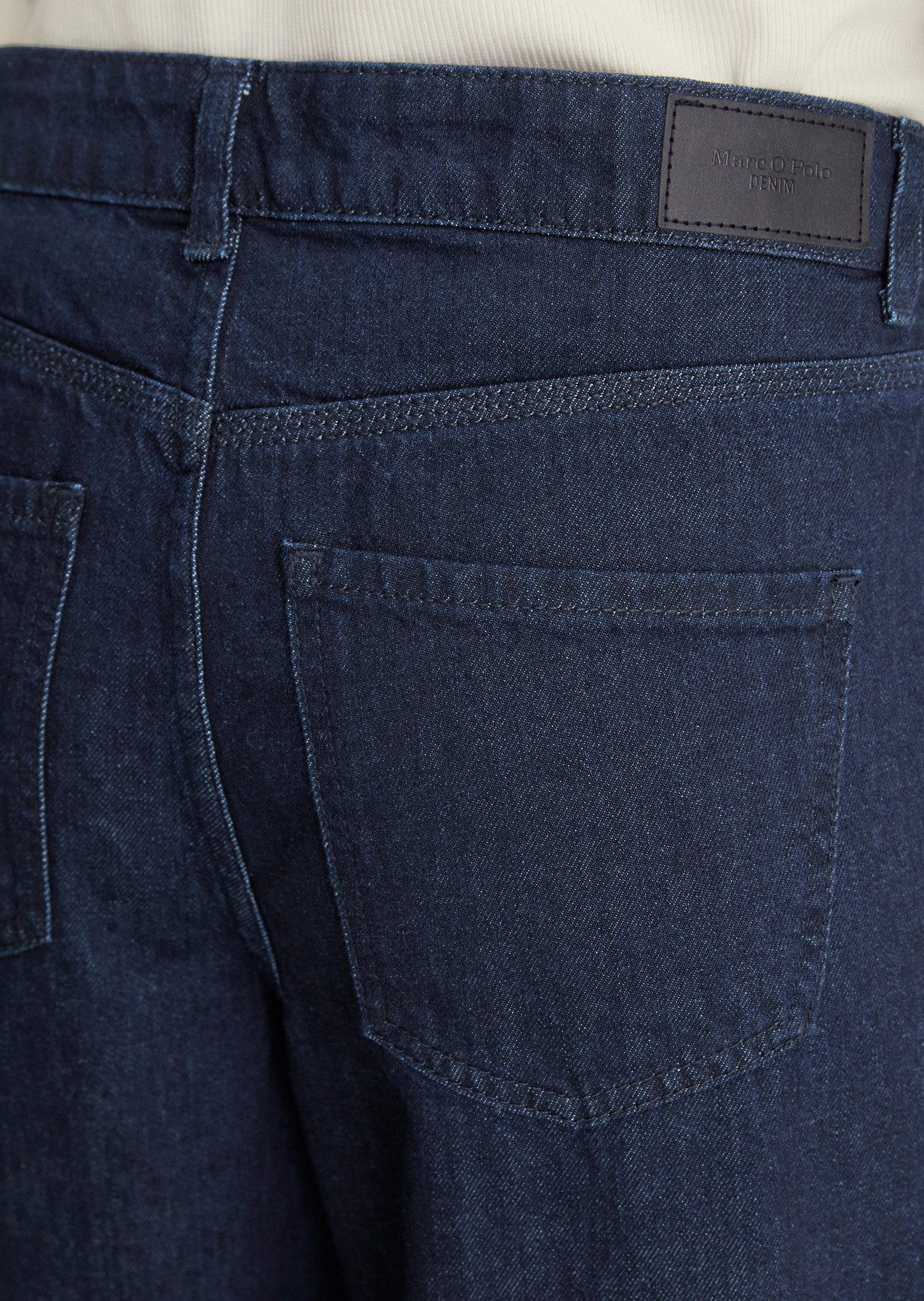 Marc O'Polo DENIM Weite Jeans aus Bio-Baumwolle ohne Stretch