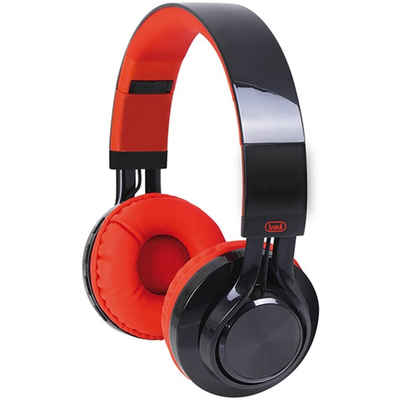 trevi Stereo-Bluetooth-Kopfhörer DJ 1300 BTR Rot TR-018 Headset