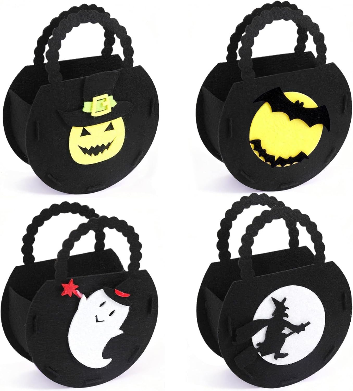 FELIXLEO Wanddekoobjekt Kürbis Tasche Halloween