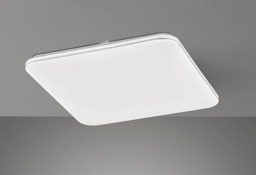 FISCHER & HONSEL LED Deckenleuchte Porto, Dimmfunktion, LED fest integriert, Warmweiß