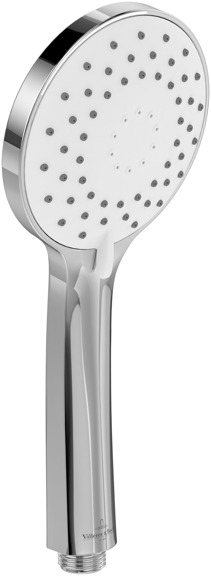 Villeroy & Boch Handbrause Universal Showers, Set aus Duschkopf und Handbrauseschlauch (1,60m), Chrom