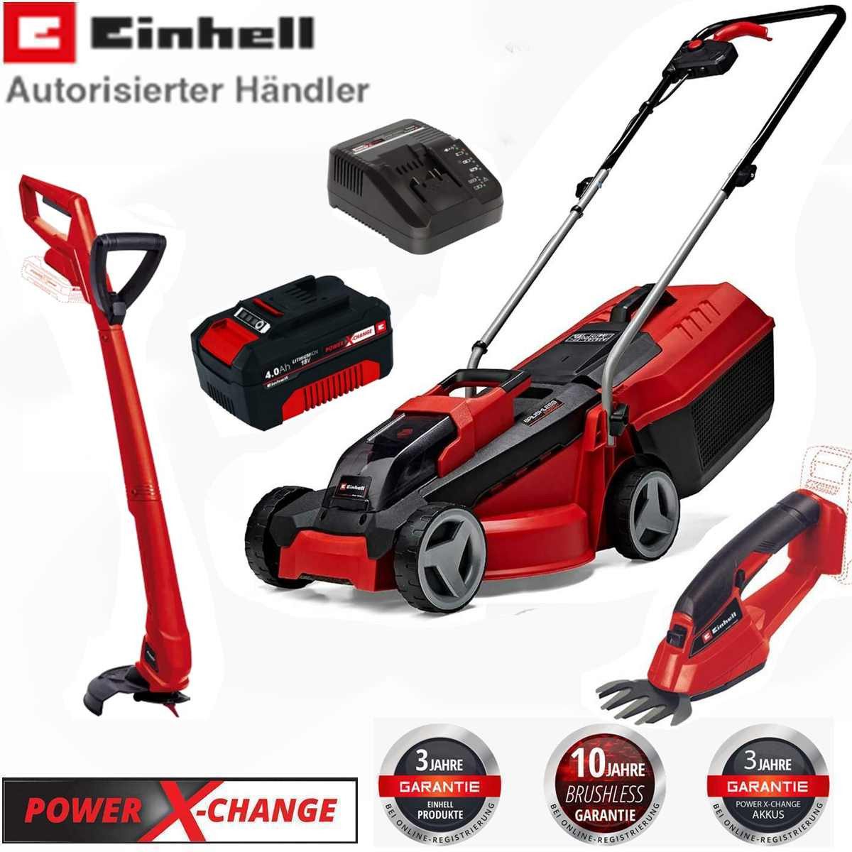 Einhell Akkurasenmäher City Rasenmäher GE-CM 18/30 günstig online kaufen