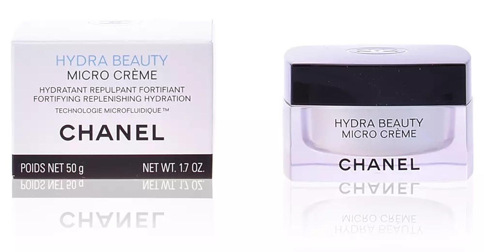 CHANEL Feuchtigkeitscreme HYDRA BEAUTY MICRO CRÈME - AUFPOLSTERND - STÄRKEND