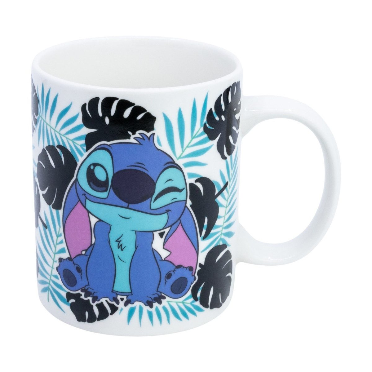 Disney Tasse Stitch Aloha Farbwechsel Tasse 325 ml mit Geschenkbox