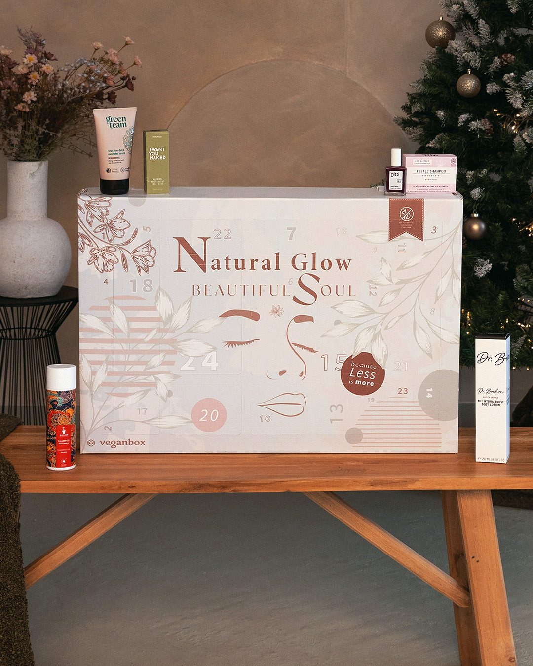 Vegan Box Kosmetik-Adventskalender Vegan Box Green günstig online kaufen
