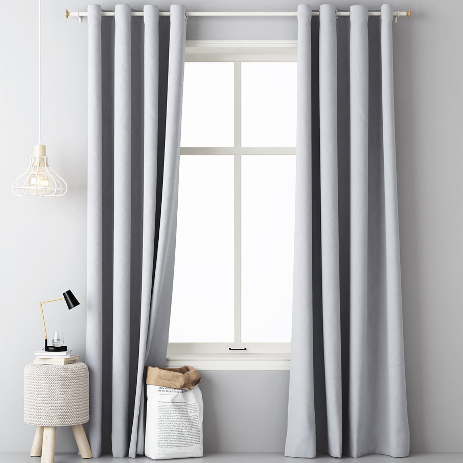 JEMIDI Scheibengardine Blickdichte Tischdecke 140x250cm mit günstig online kaufen