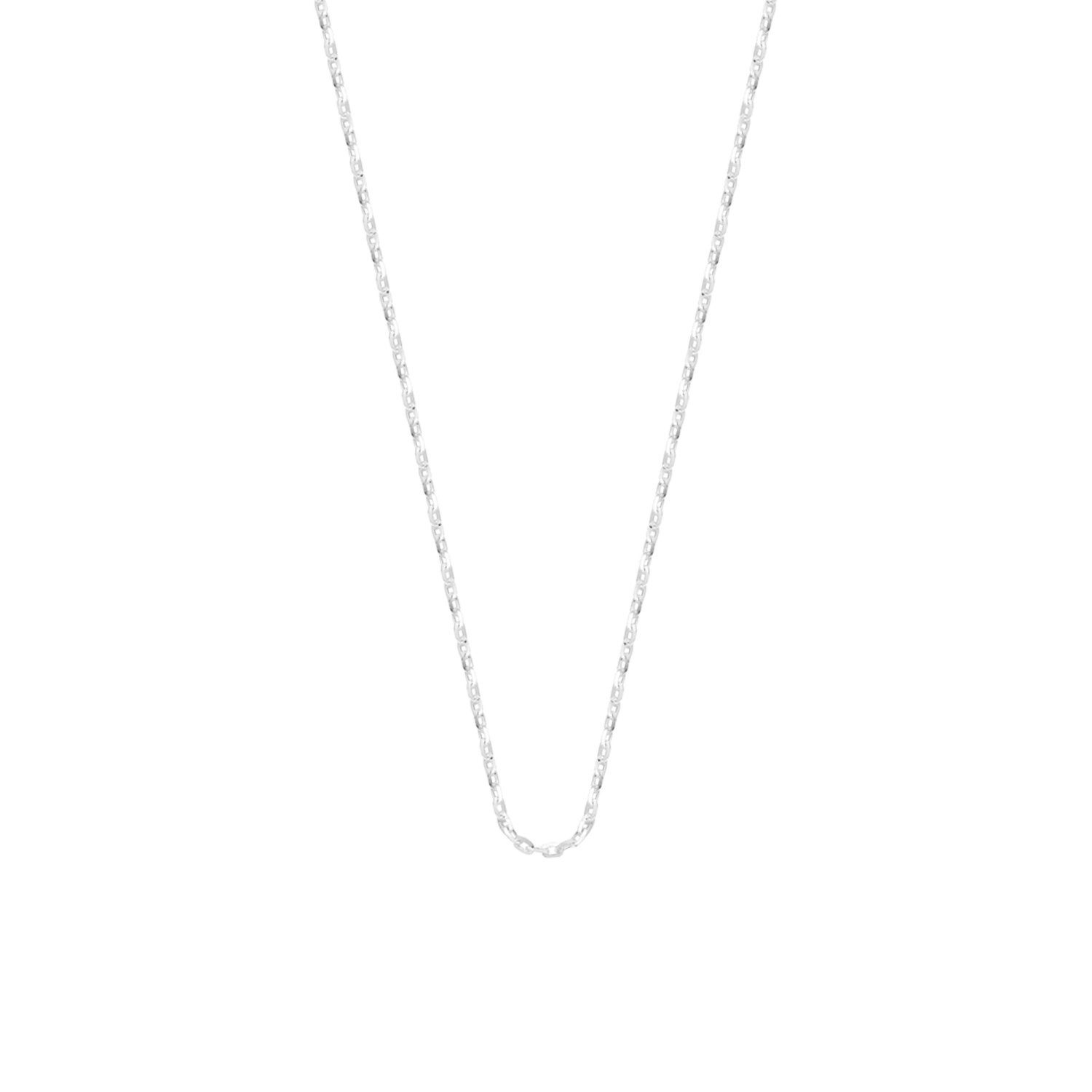 LUCARDI Gliederkette Halskette-Anhänger - 925 Silber - Silber - Damen