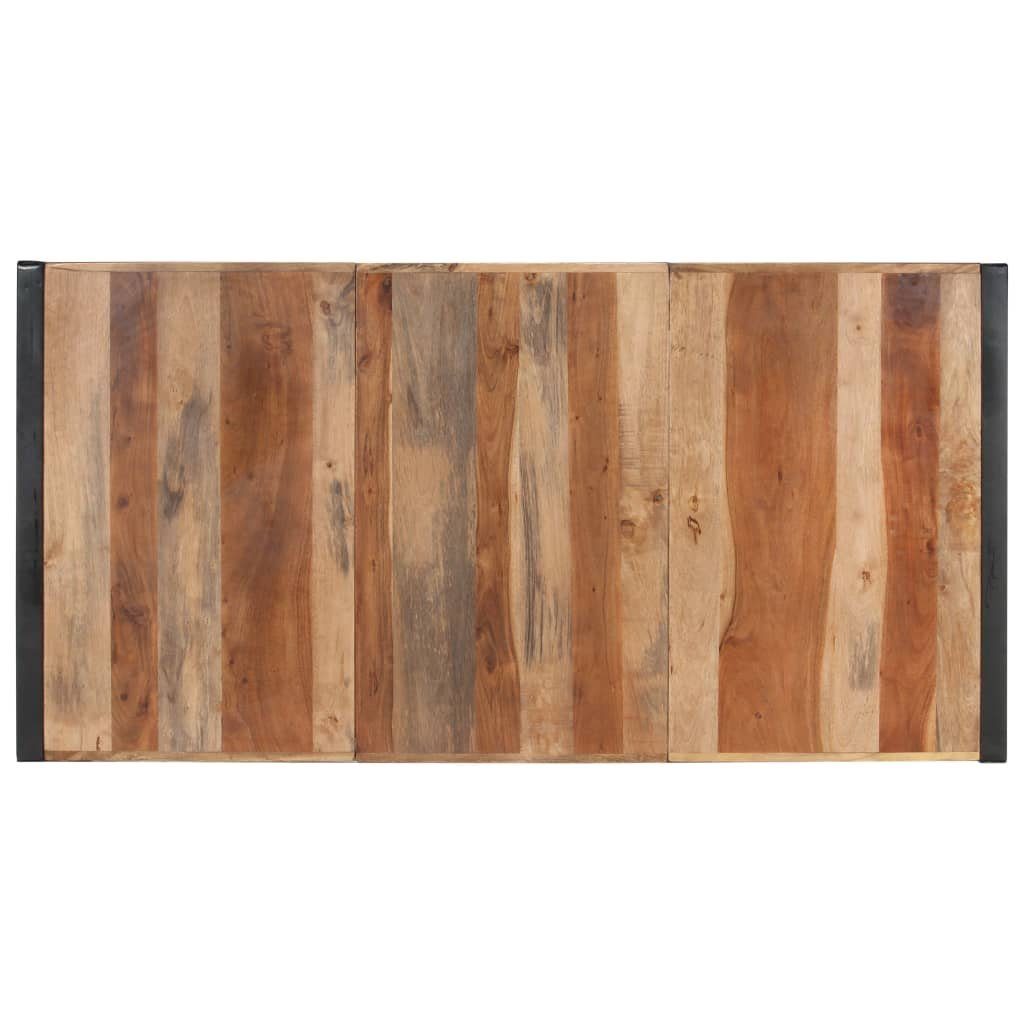 Massivholz cm furnicato Esstisch Palisander-Finish 180x90x75 mit (1-St)